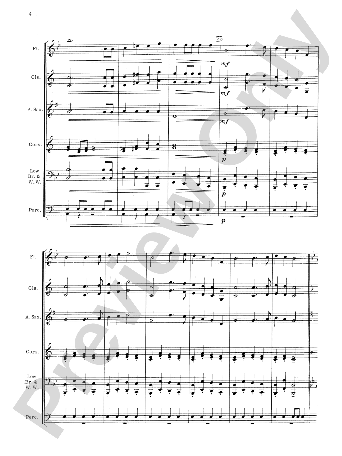 Royal March: Concert Band Conductor Score & Parts