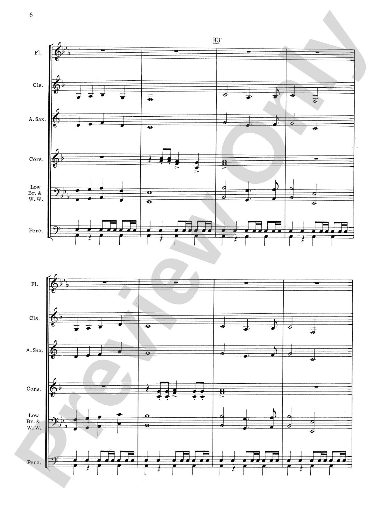 Royal March: Concert Band Conductor Score & Parts