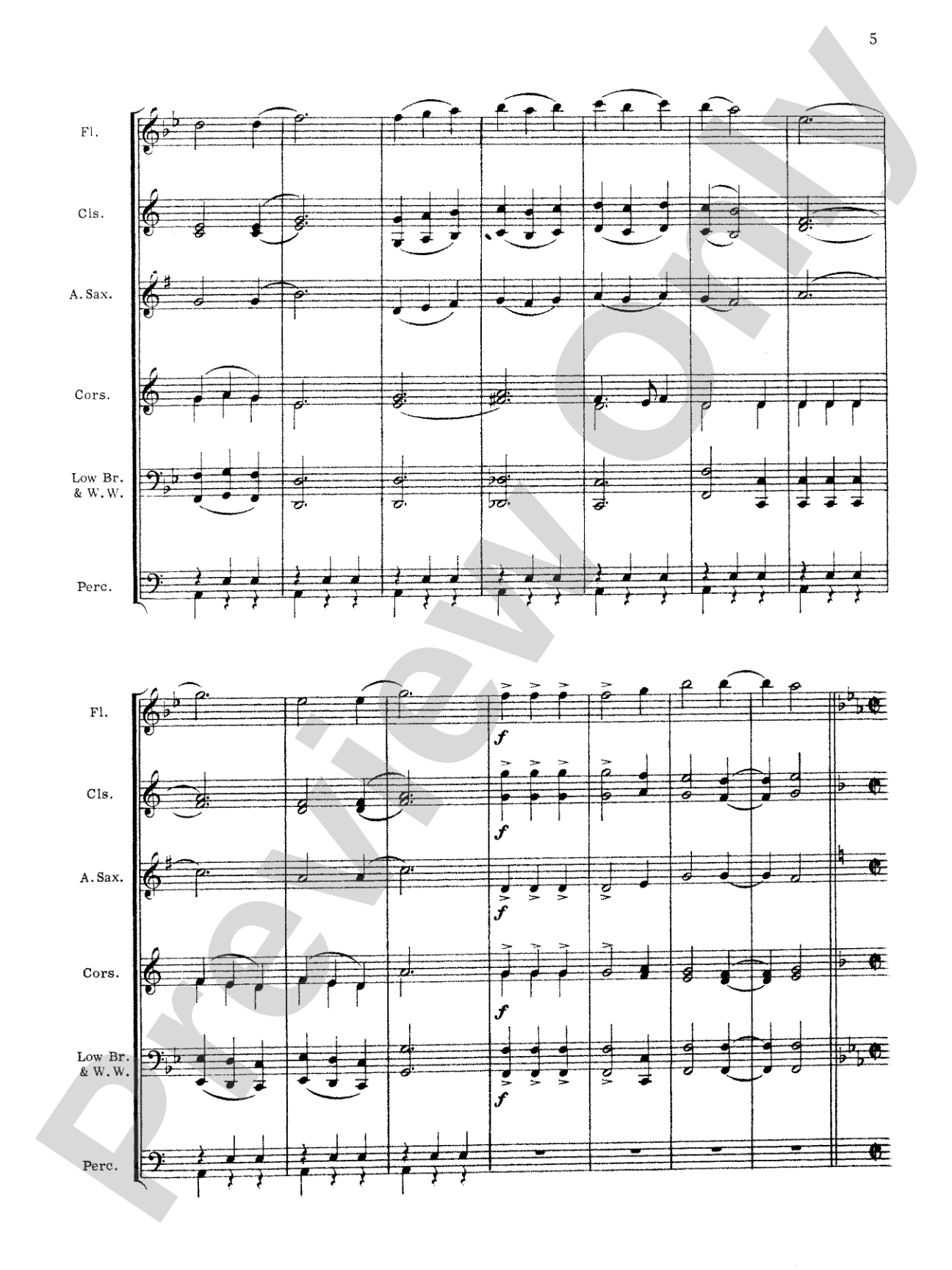 Songs of the Sea (Medley): Concert Band Conductor Score & Parts