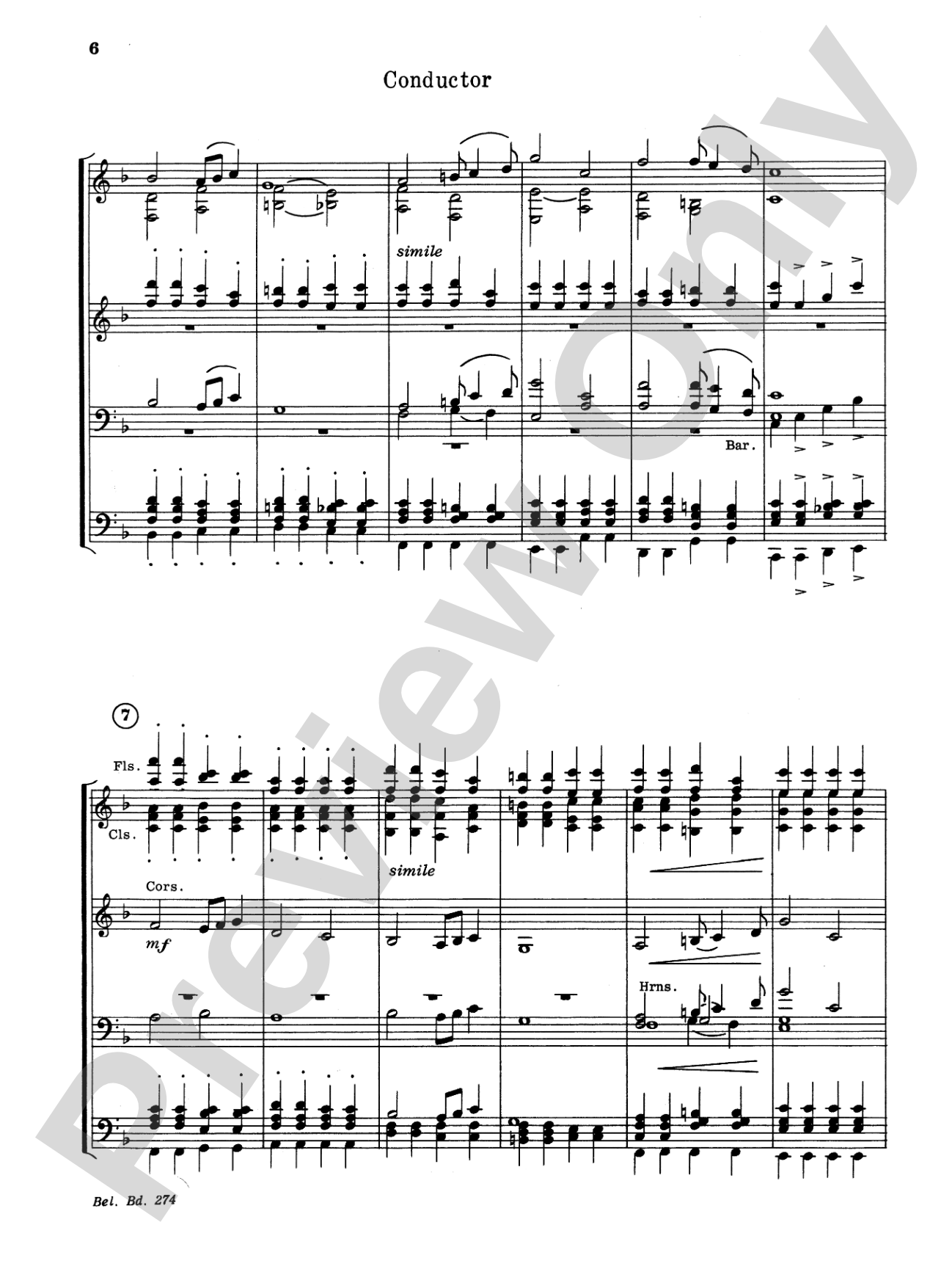 Pomp and Circumstance, Op. 39, No. 1 (Processional): Concert Band Conductor Score & Parts