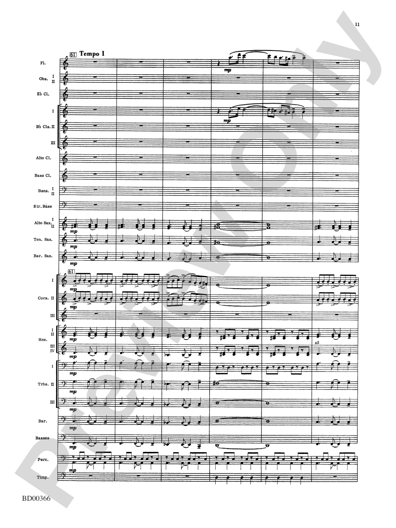 Rhythm of the Winds: Concert Band Conductor Score & Parts