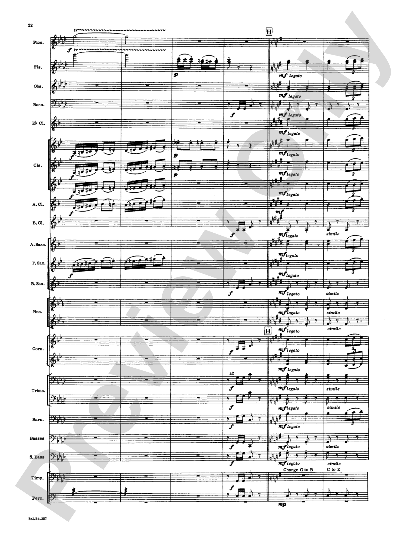 March and Procession of Bacchus: Concert Band Conductor Score & Parts