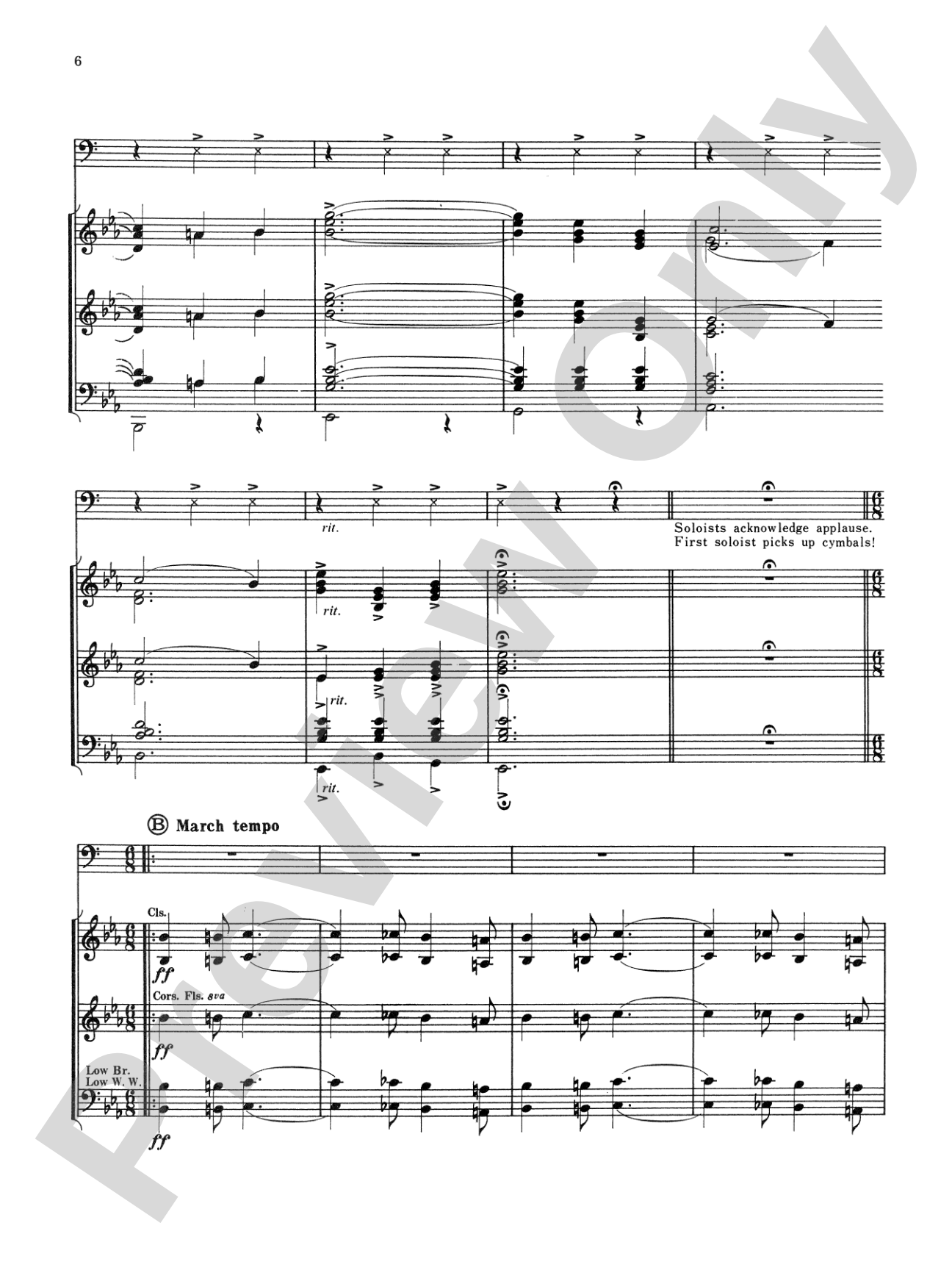 Concerto for Faculty and Band: Concert Band Conductor Score & Parts