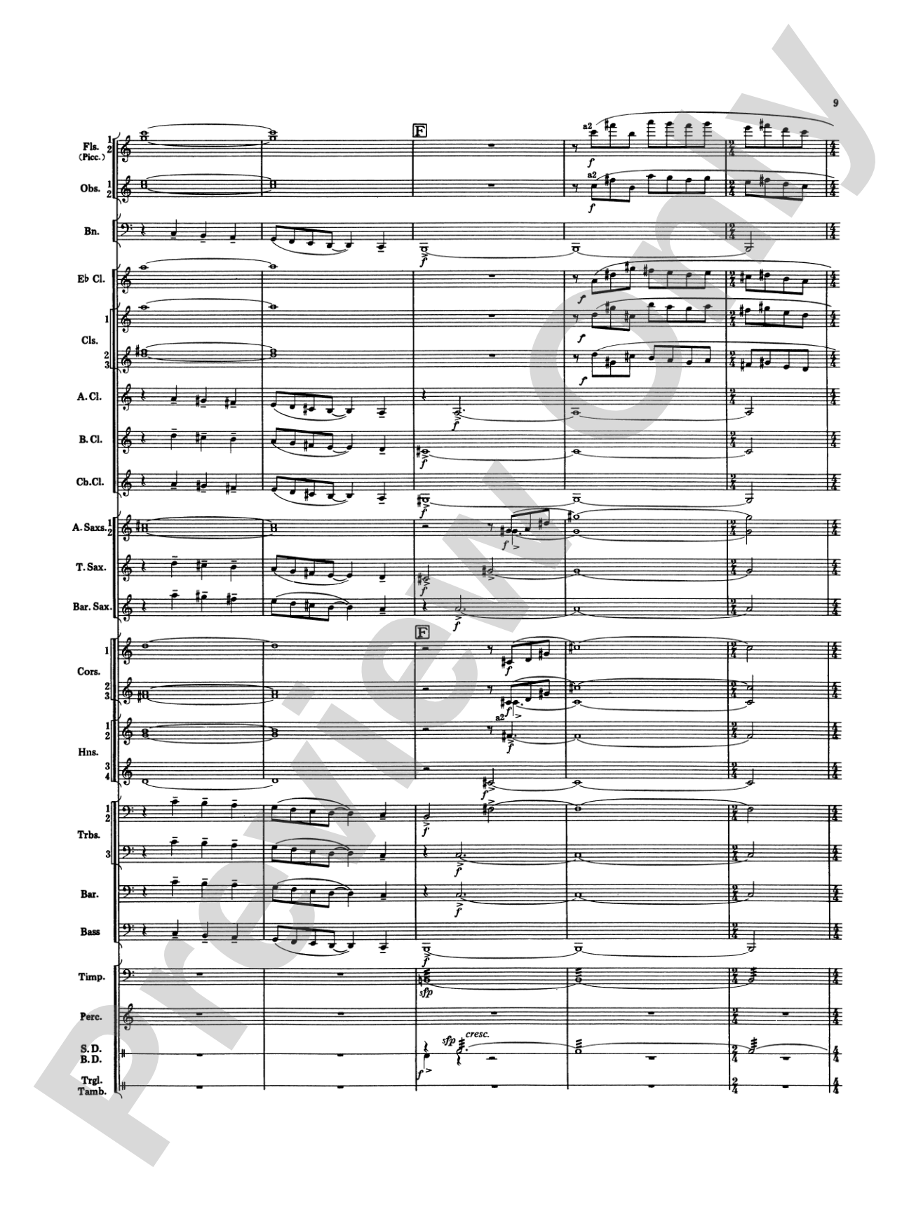 Overture Jubiloso: Concert Band Conductor Score & Parts