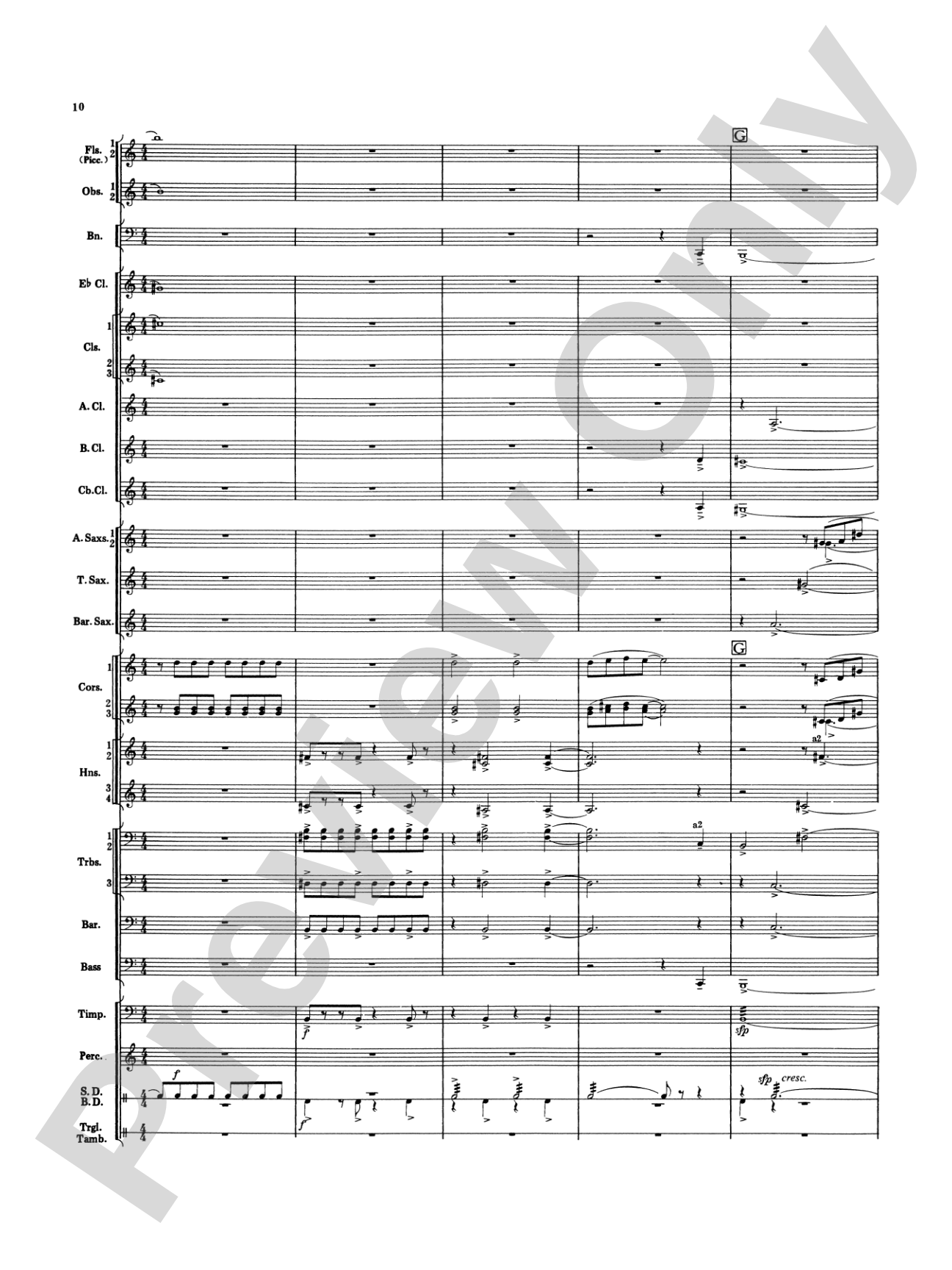 Overture Jubiloso: Concert Band Conductor Score & Parts