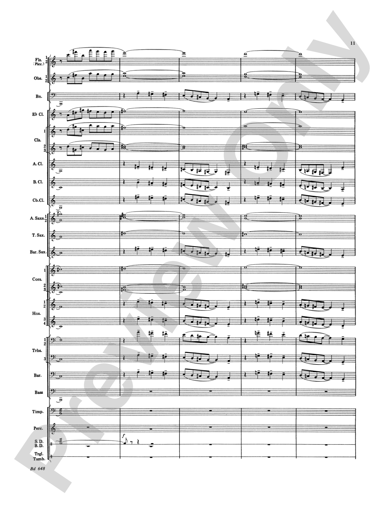 Overture Jubiloso: Concert Band Conductor Score & Parts