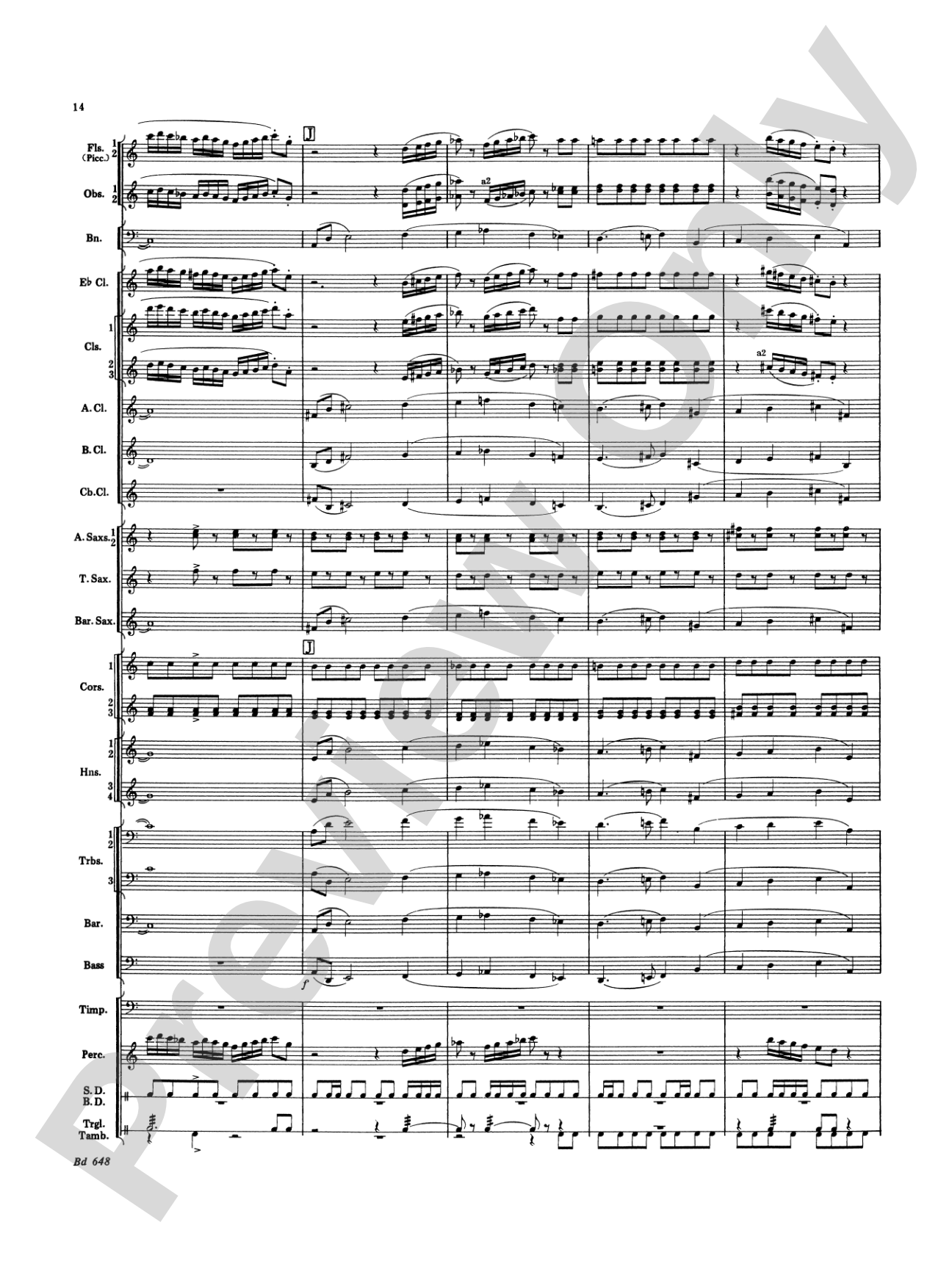 Overture Jubiloso: Concert Band Conductor Score & Parts