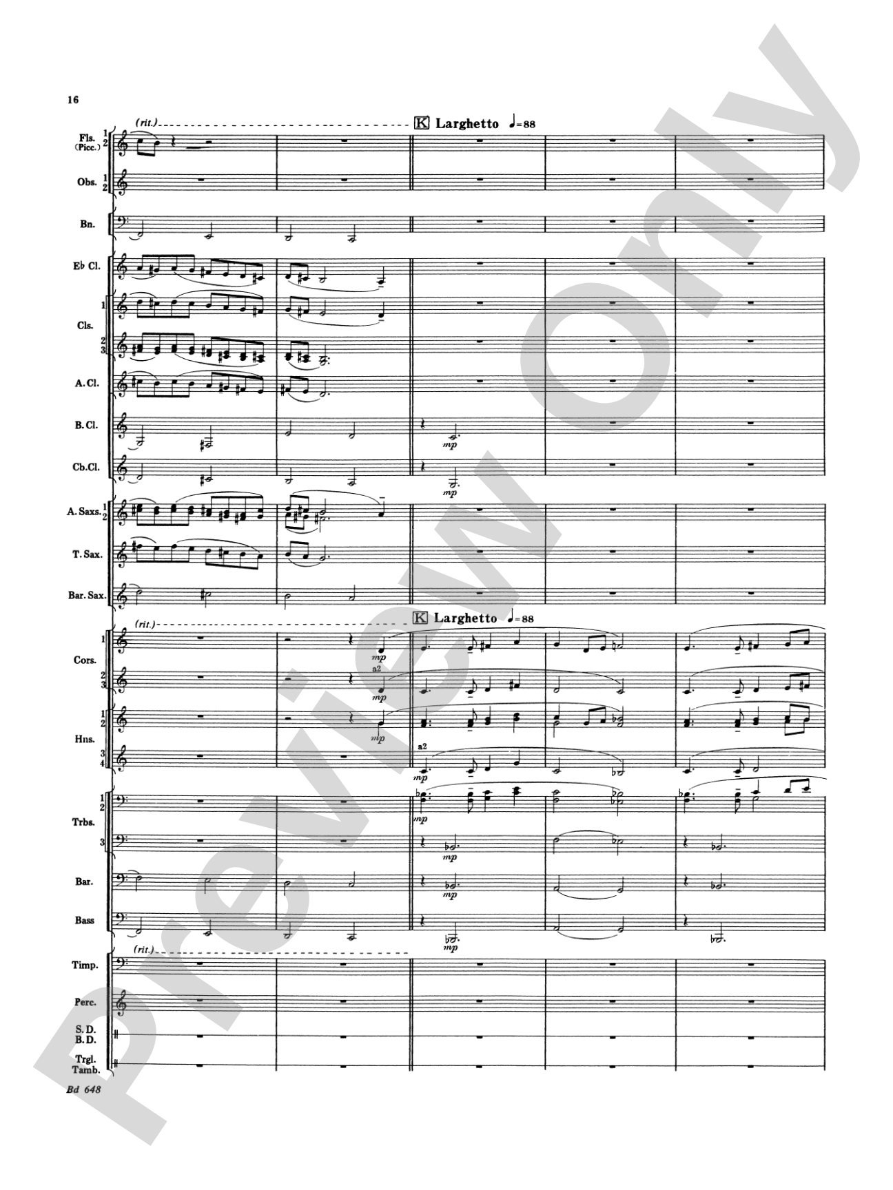 Overture Jubiloso: Concert Band Conductor Score & Parts