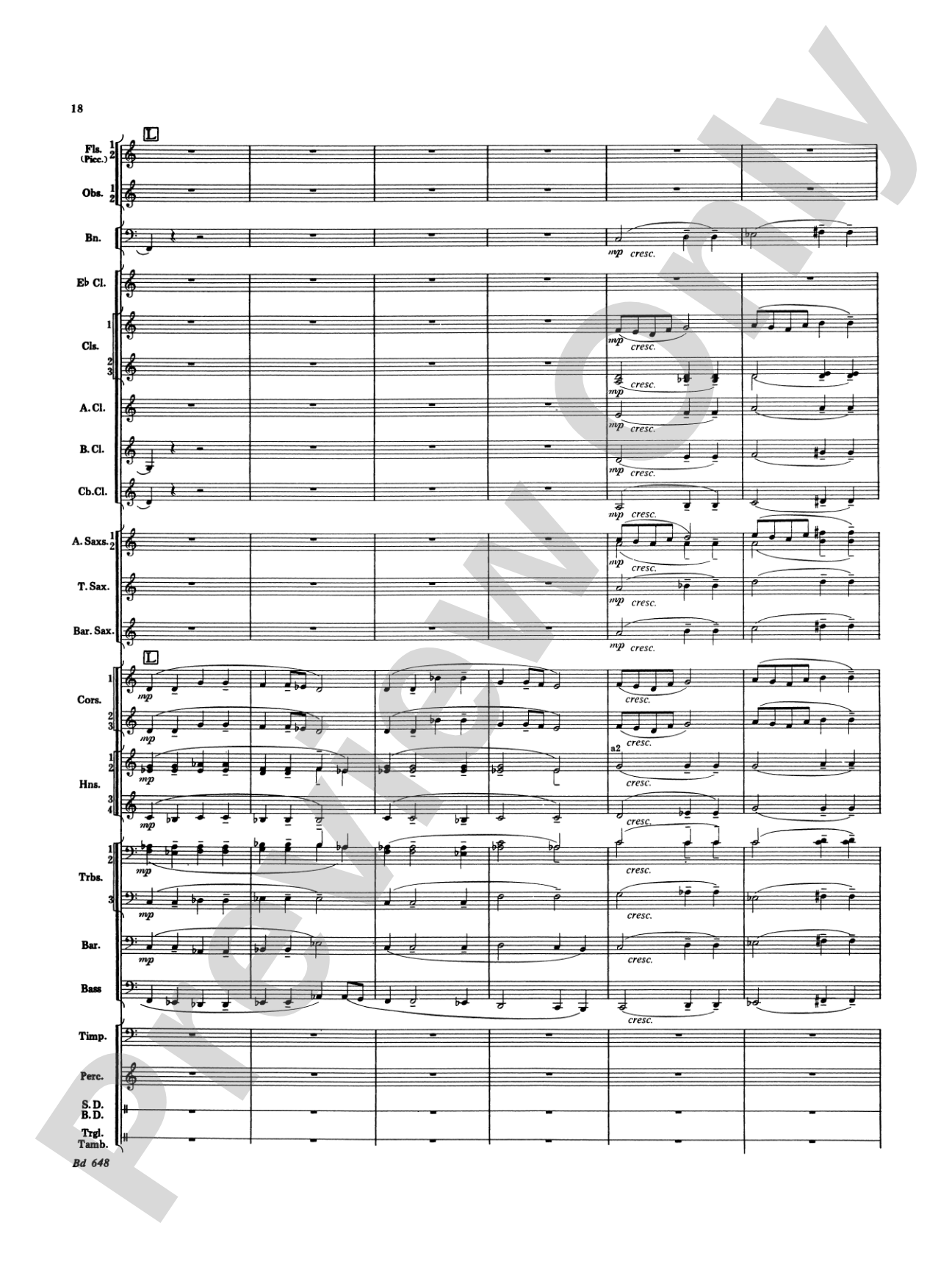 Overture Jubiloso: Concert Band Conductor Score & Parts