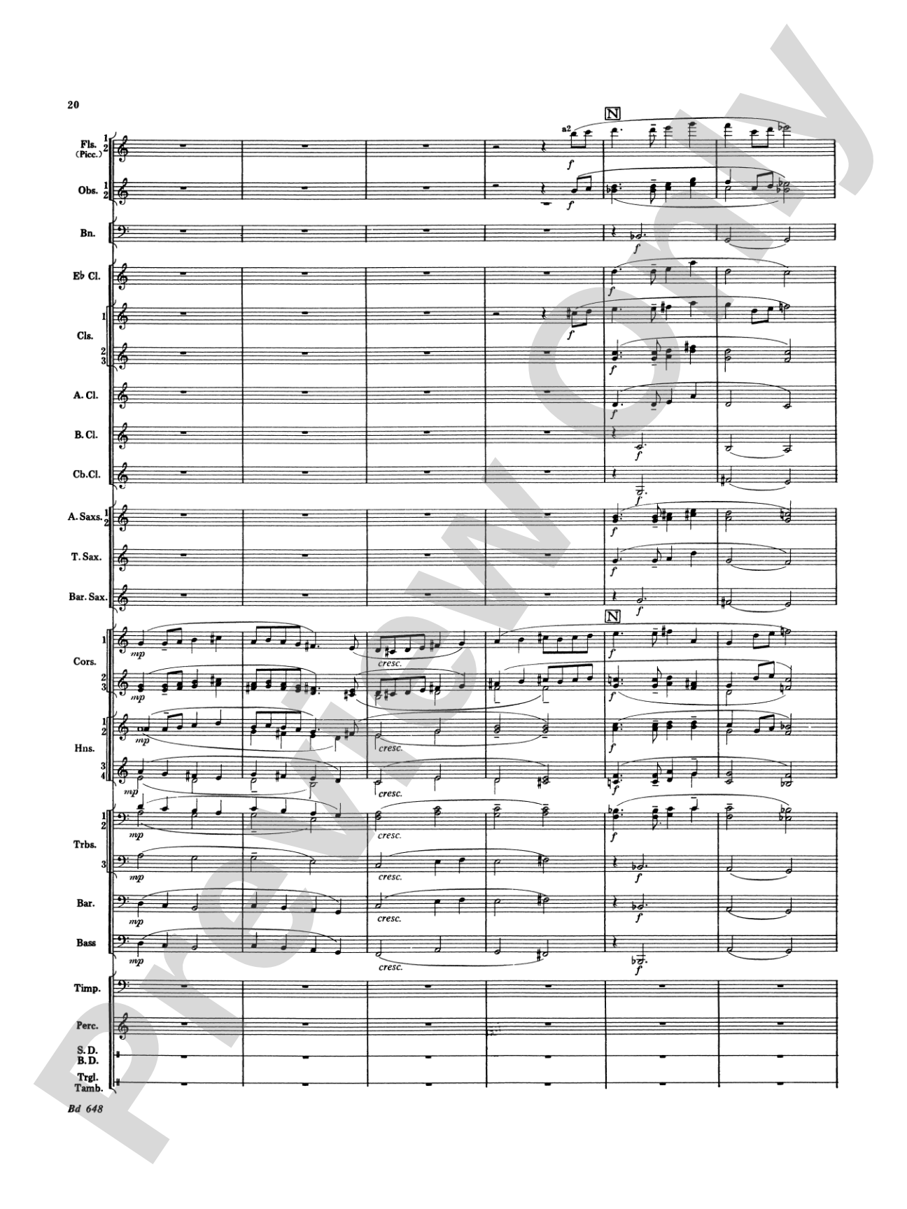 Overture Jubiloso: Concert Band Conductor Score & Parts