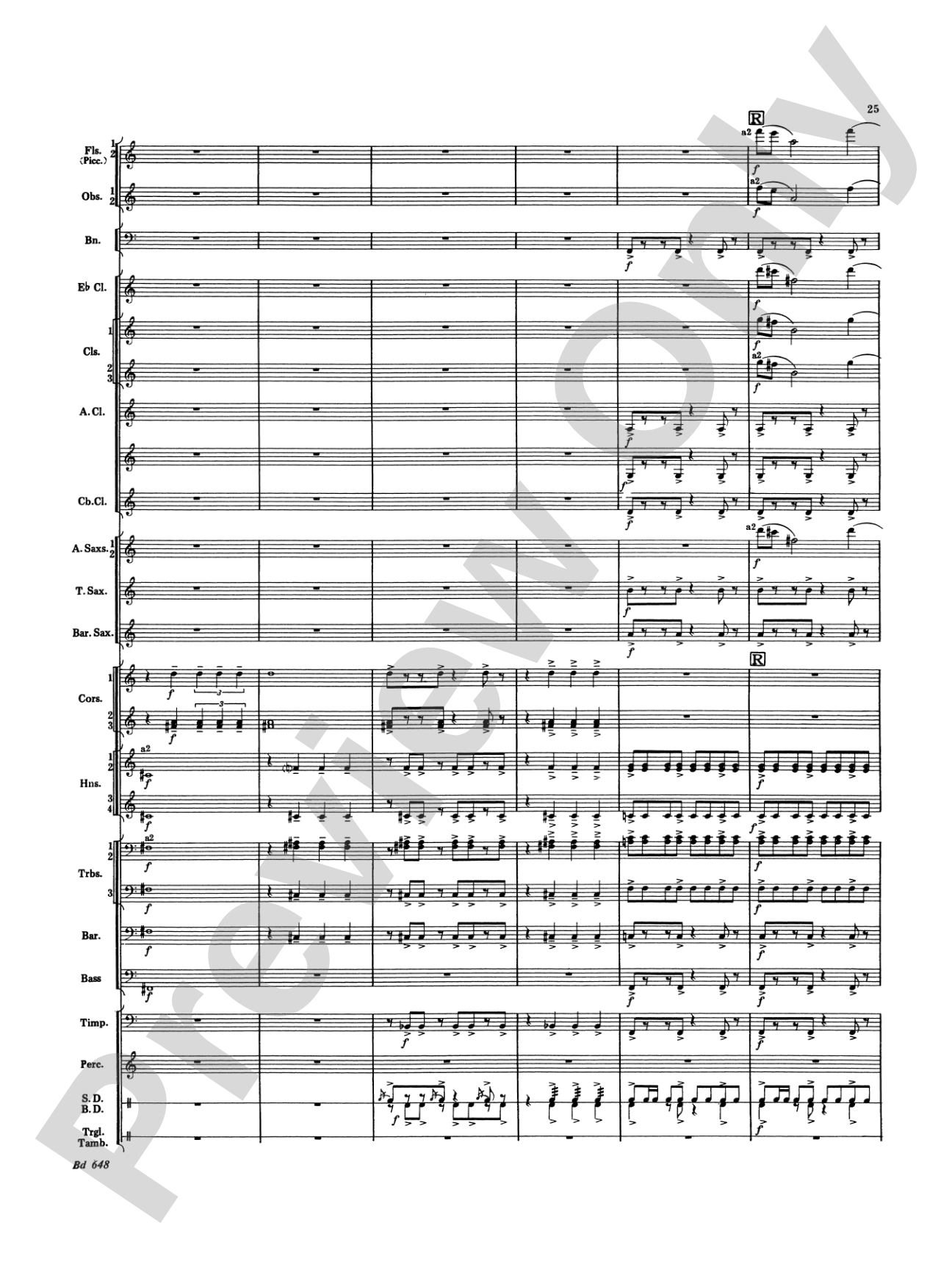 Overture Jubiloso: Concert Band Conductor Score & Parts