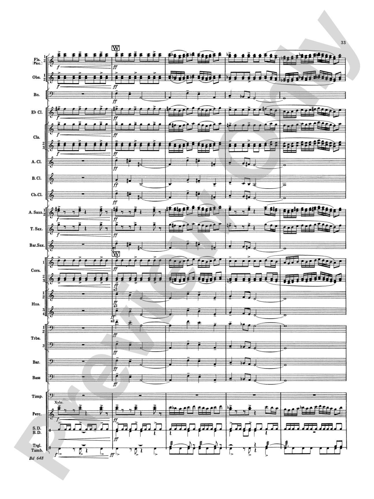 Overture Jubiloso: Concert Band Conductor Score & Parts