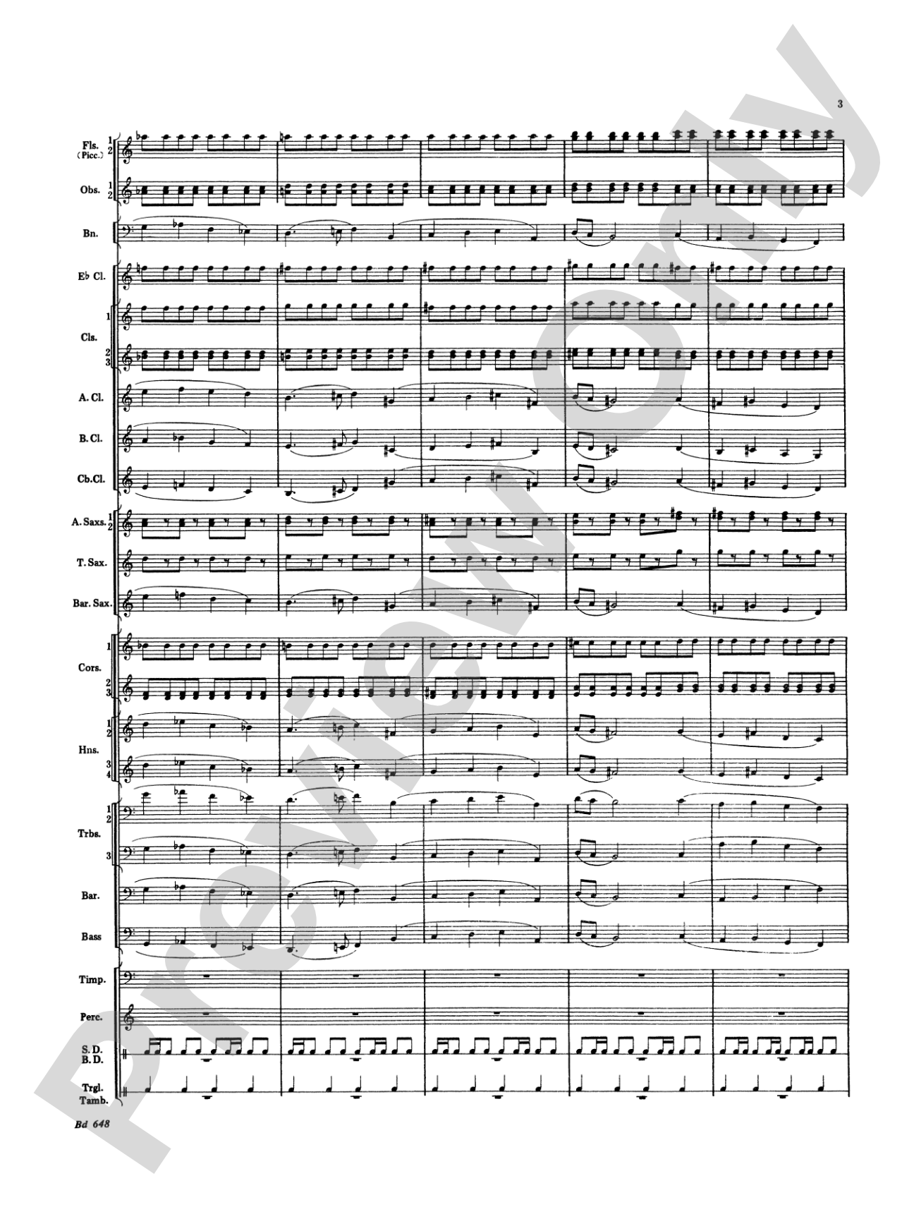 Overture Jubiloso: Concert Band Conductor Score & Parts