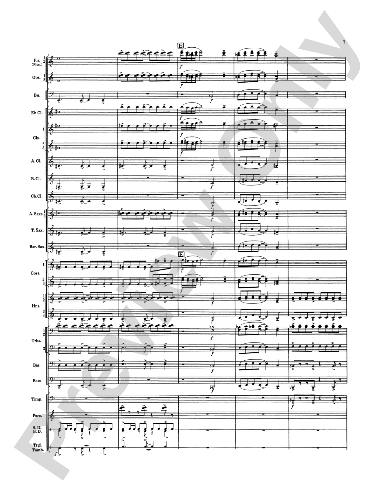 Overture Jubiloso: Concert Band Conductor Score & Parts