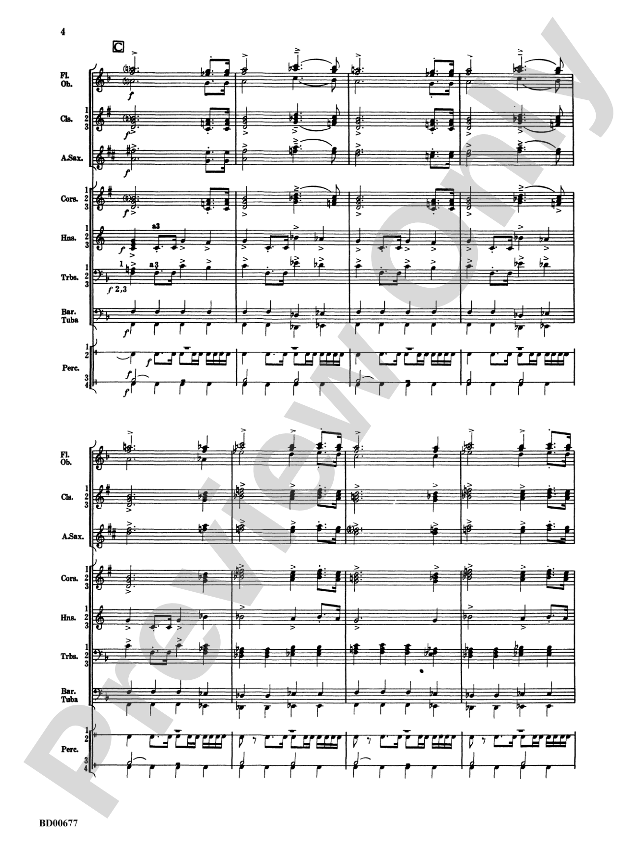 Brookshire Suite: Score