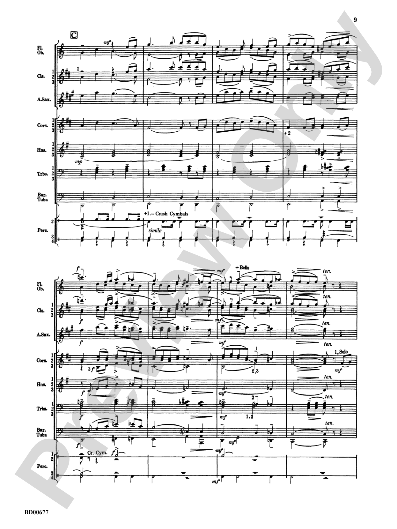 Brookshire Suite: Score