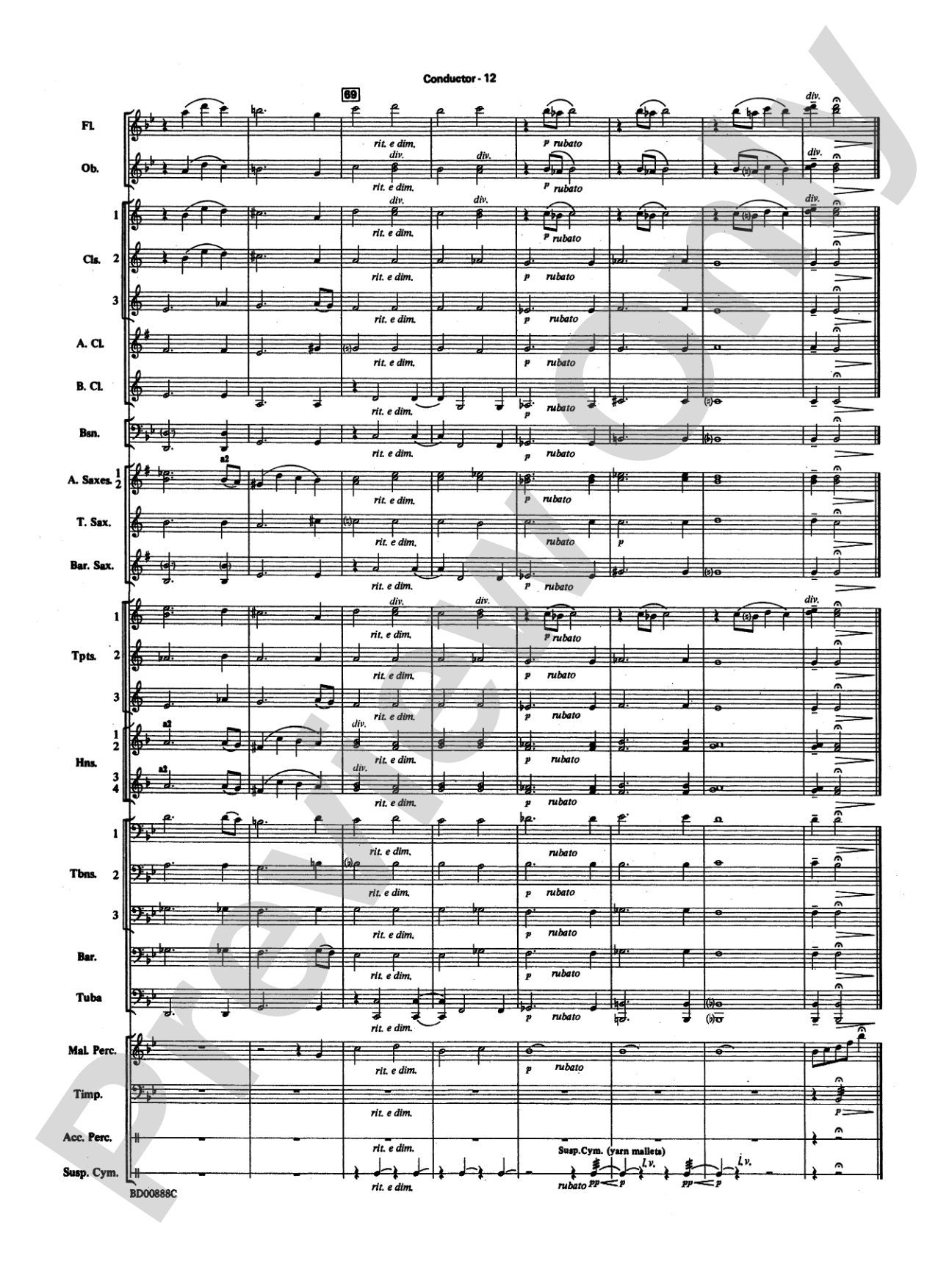 I'll Be Home for Christmas: Concert Band Conductor Score & Parts