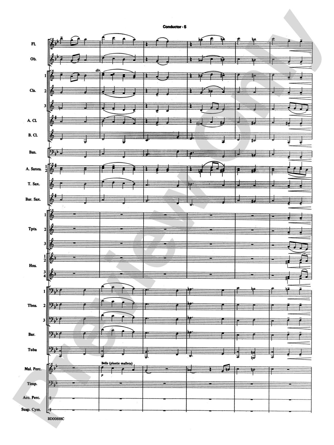 I'll Be Home for Christmas: Concert Band Conductor Score & Parts