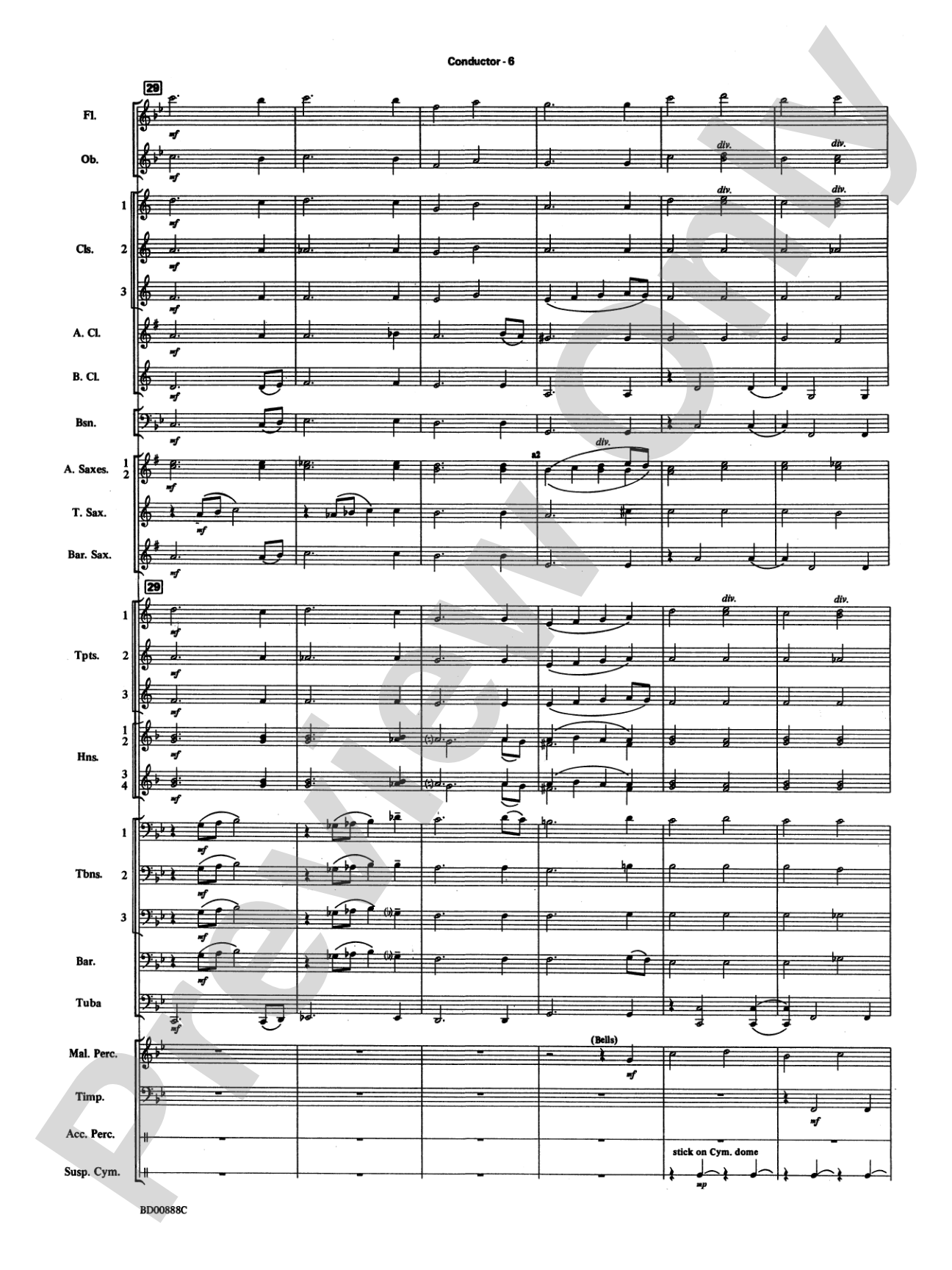 I'll Be Home for Christmas: Concert Band Conductor Score & Parts