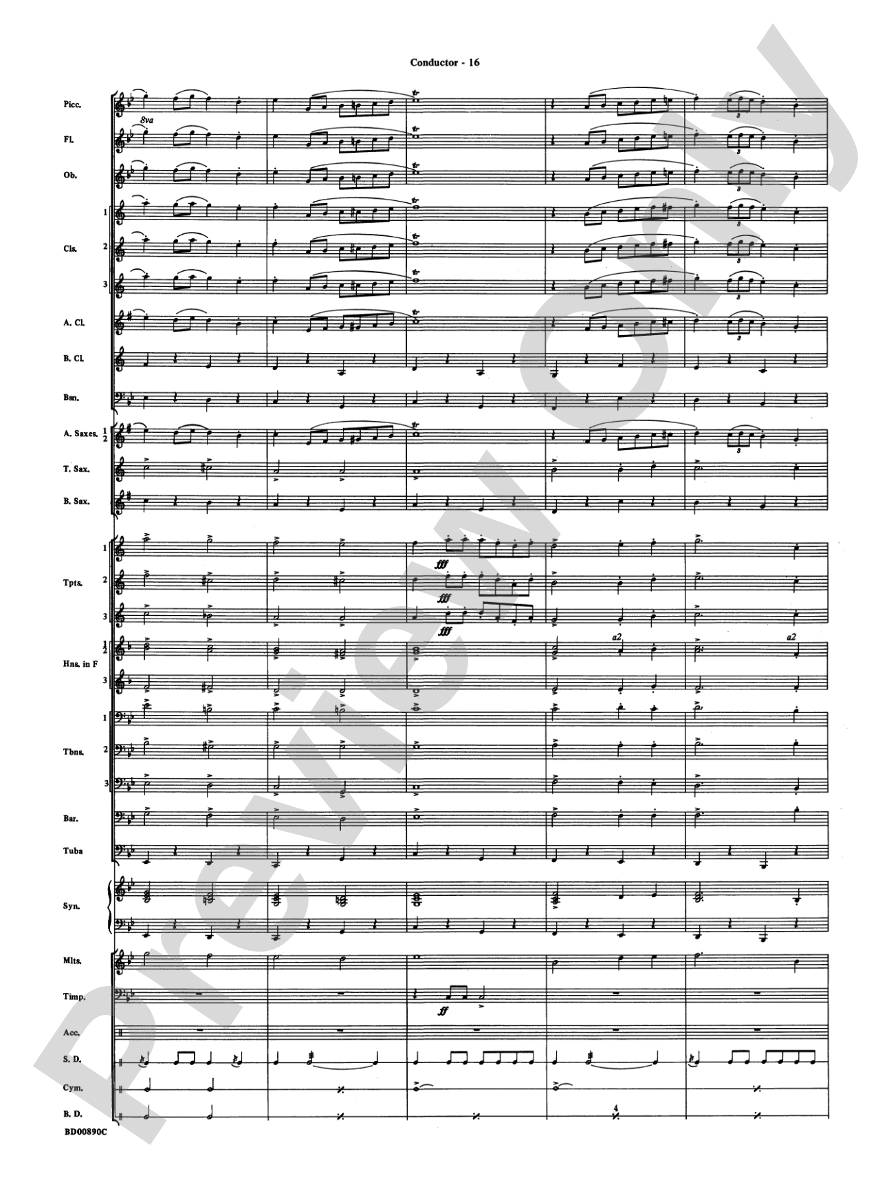 Holiday Emblem: Concert Band Conductor Score & Parts