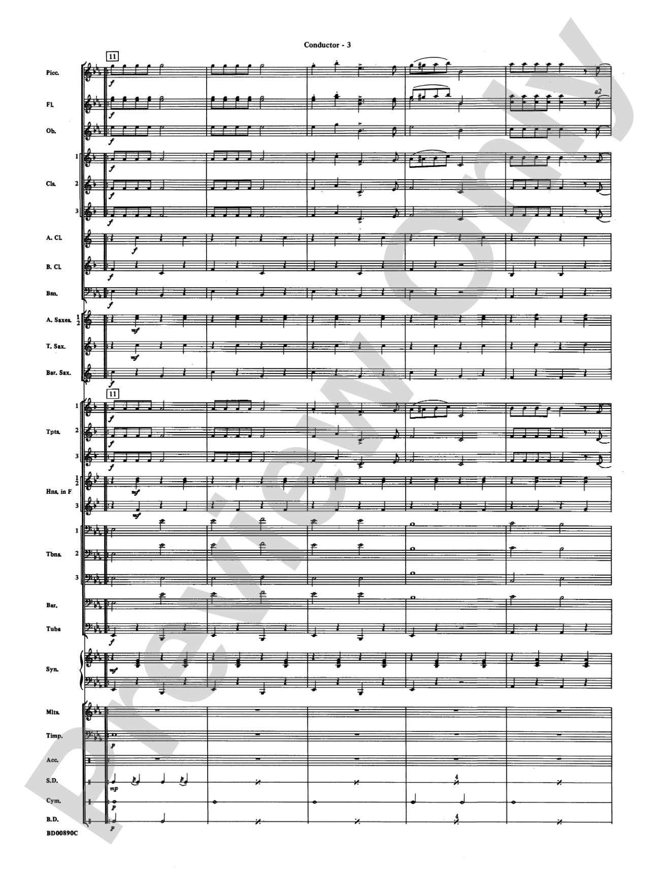 Holiday Emblem: Concert Band Conductor Score & Parts