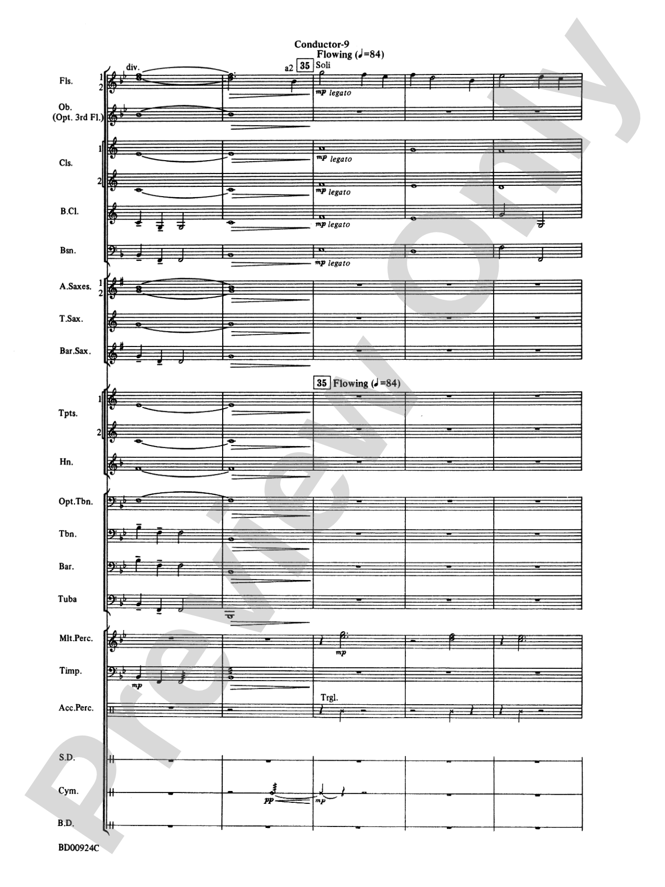 Affirmation Overture: Concert Band Conductor Score & Parts