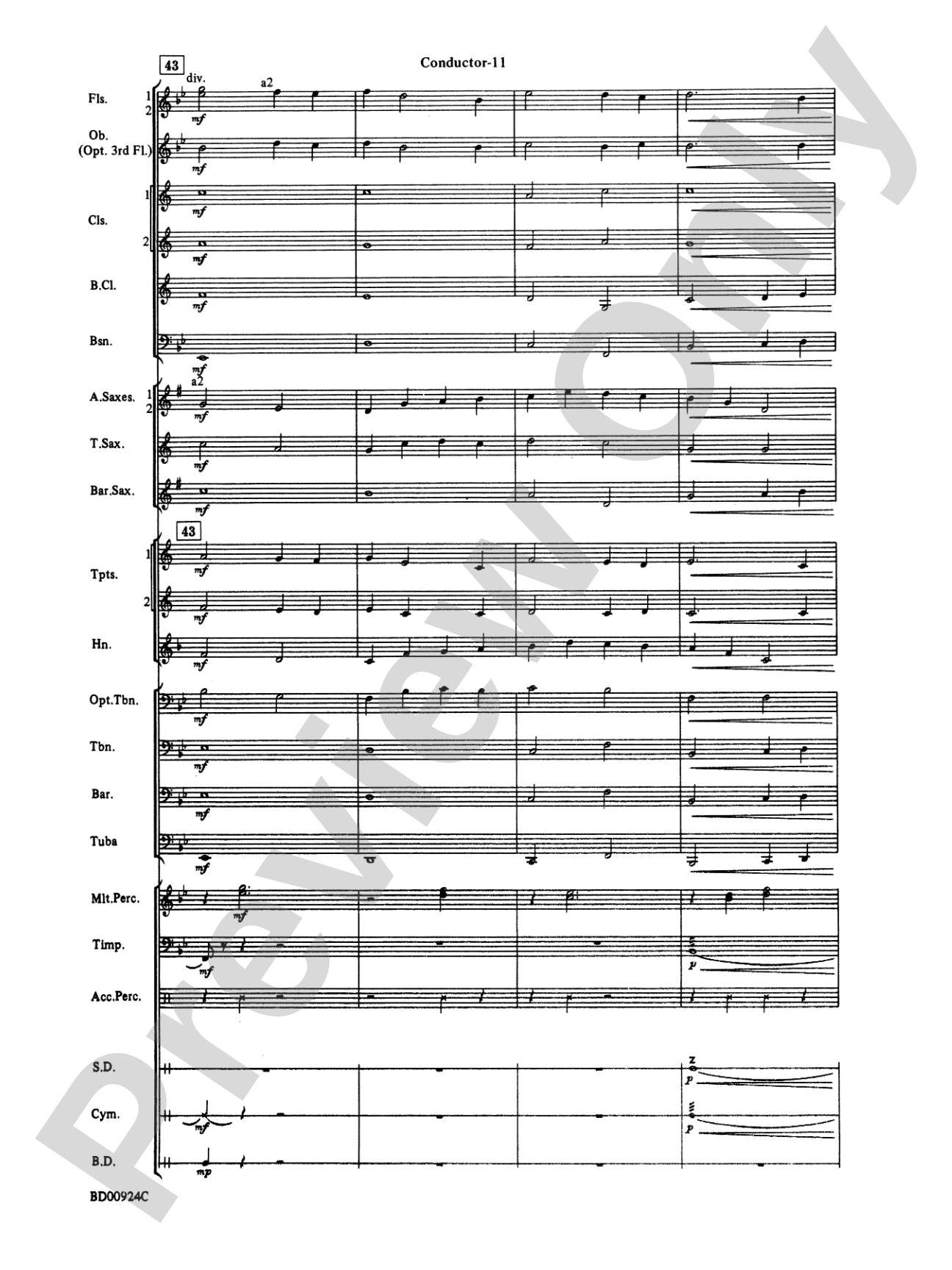 Affirmation Overture: Concert Band Conductor Score & Parts