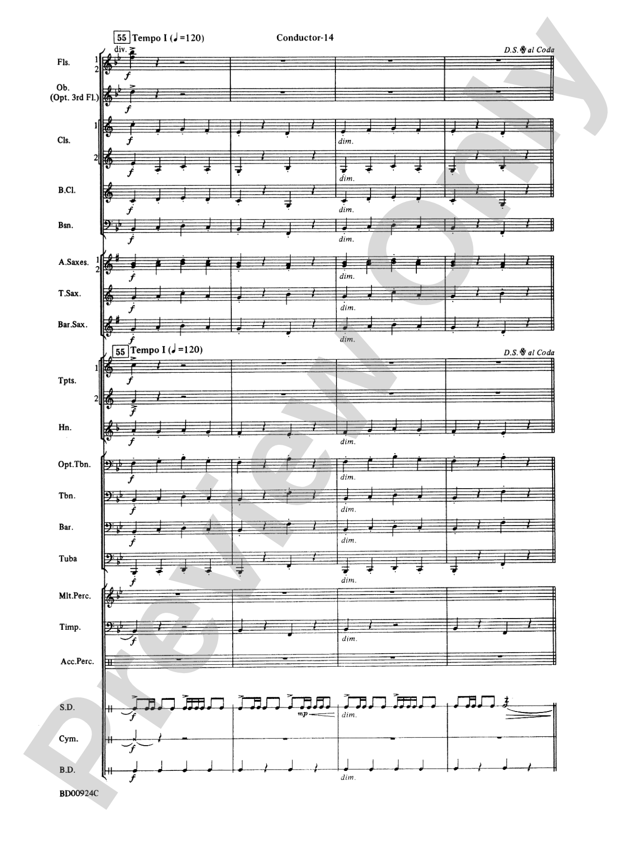 Affirmation Overture: Concert Band Conductor Score & Parts