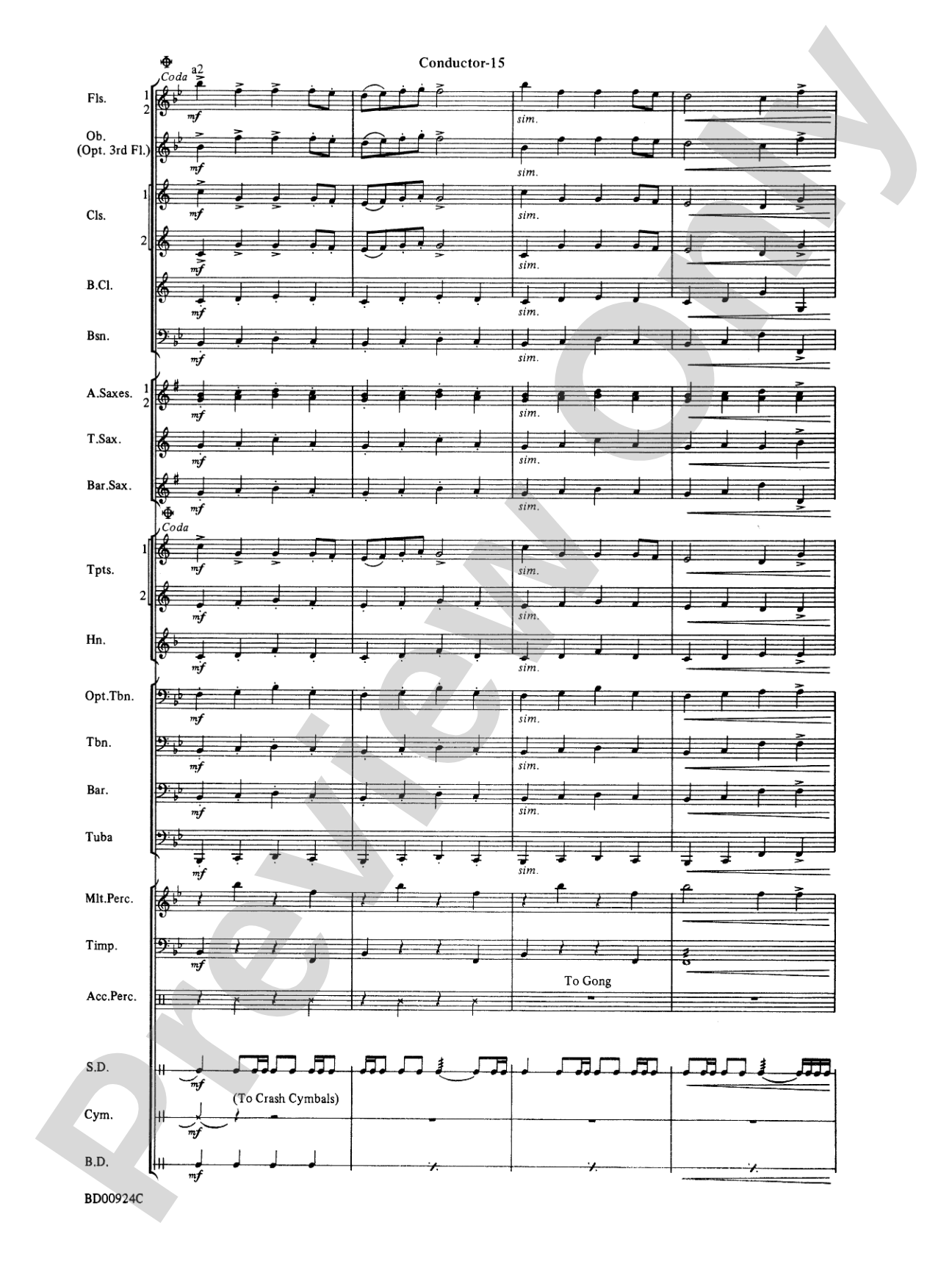 Affirmation Overture: Concert Band Conductor Score & Parts