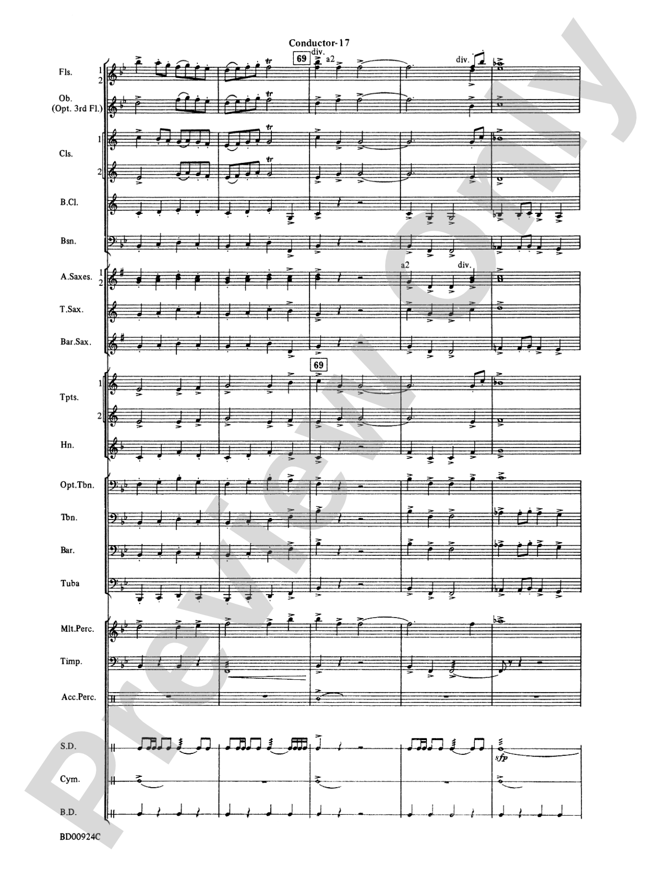 Affirmation Overture: Concert Band Conductor Score & Parts