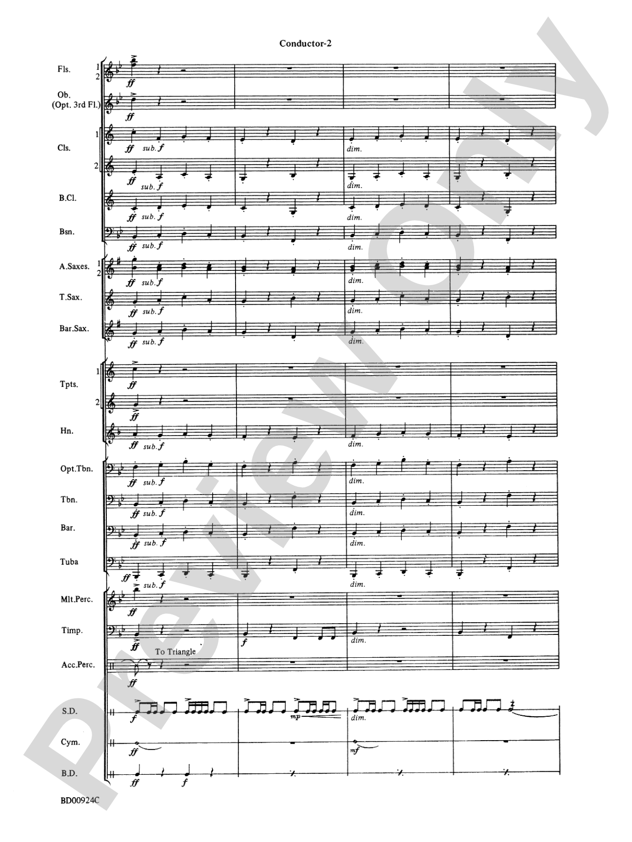Affirmation Overture: Concert Band Conductor Score & Parts