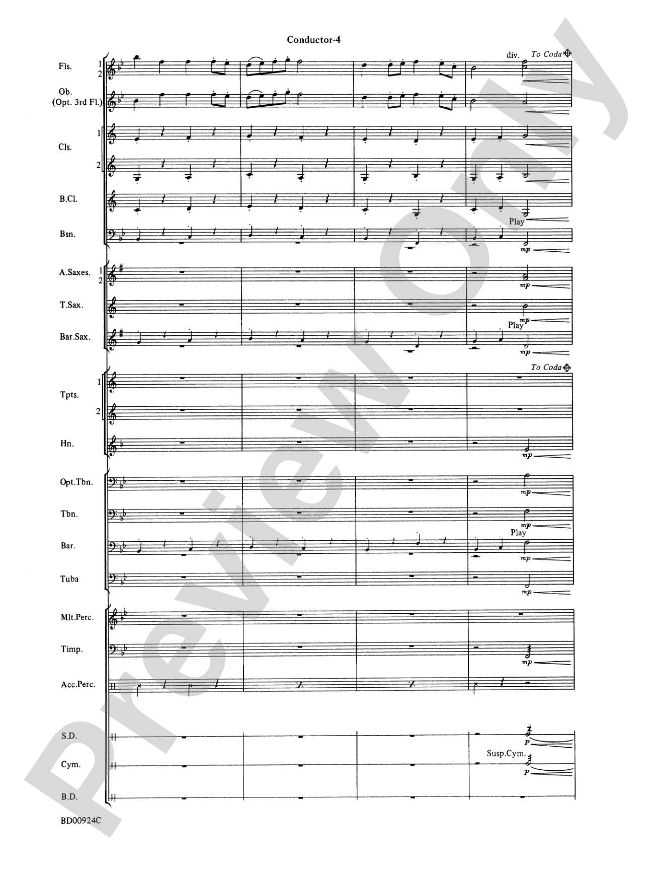 Affirmation Overture: Concert Band Conductor Score & Parts