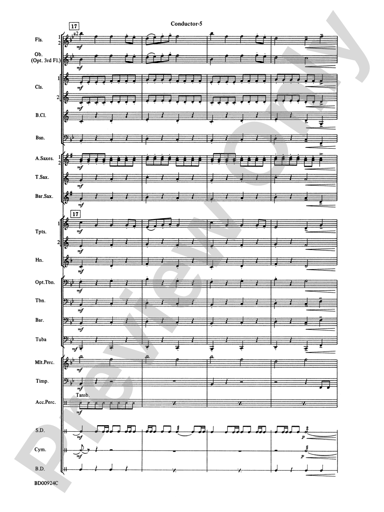 Affirmation Overture: Concert Band Conductor Score & Parts