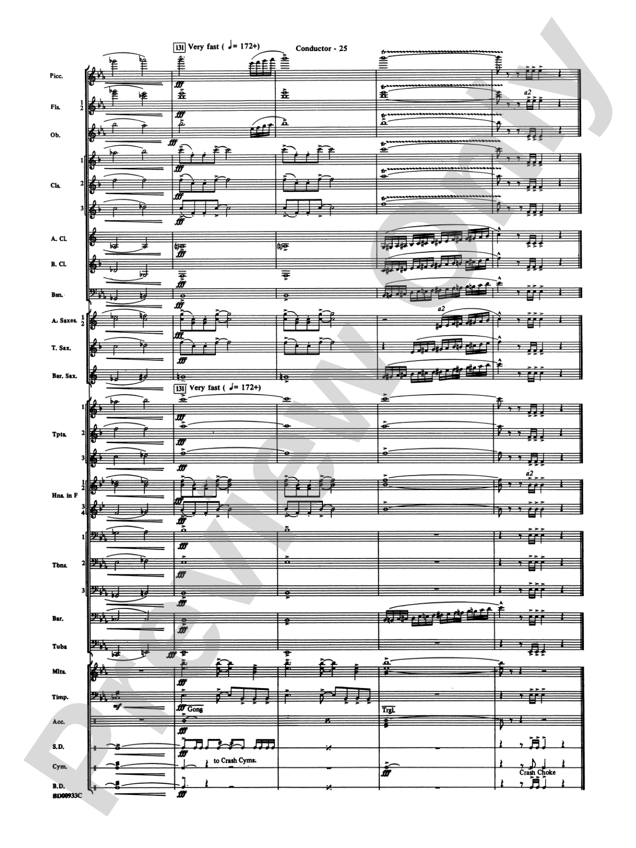 Symphonic Festival (An Overture for Band): Concert Band Conductor Score & Parts