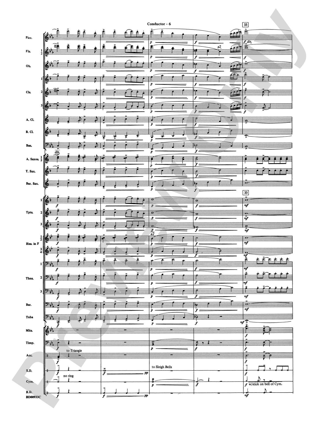 Symphonic Festival (An Overture for Band): Concert Band Conductor Score & Parts