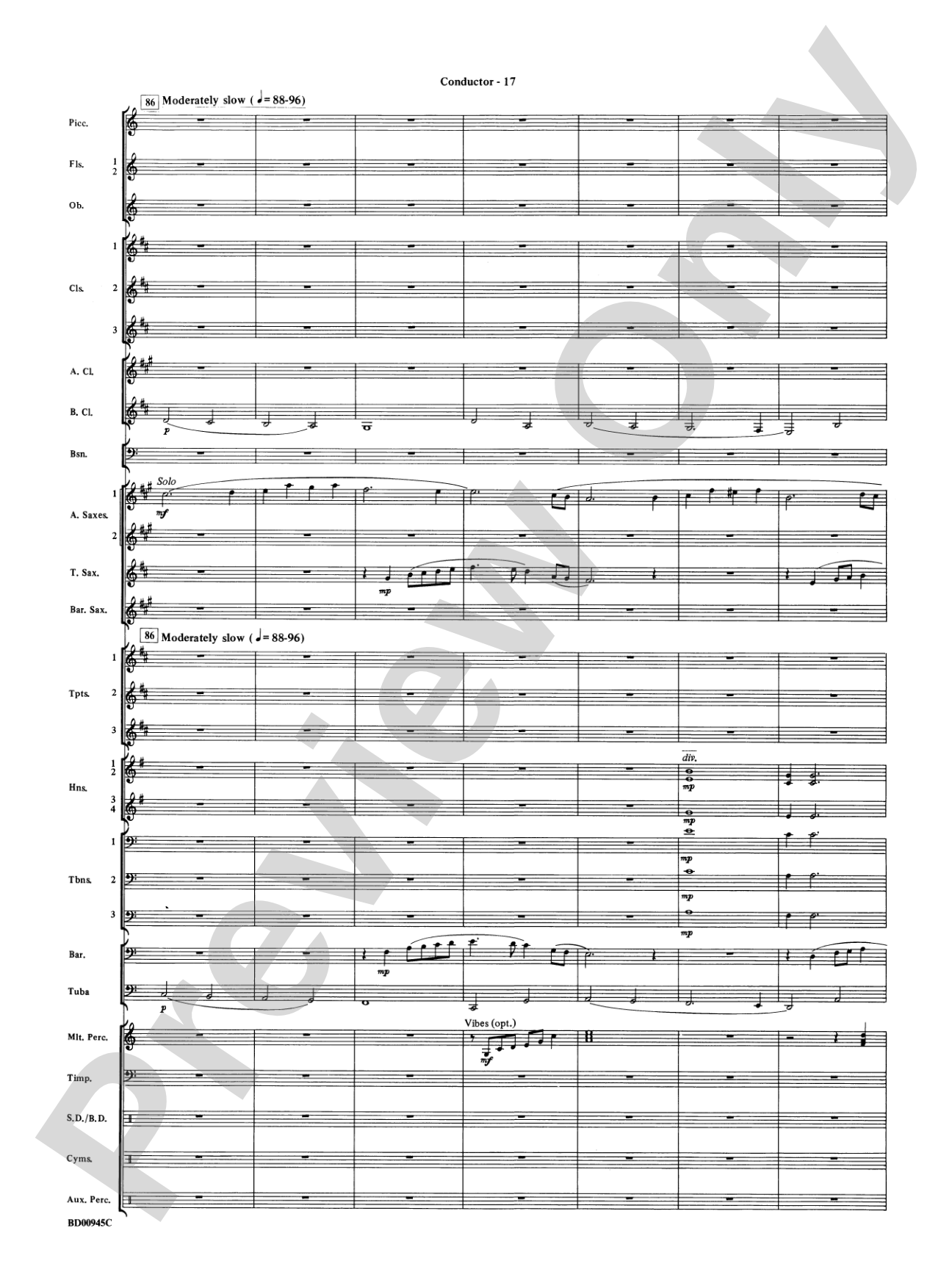 Okeanos: Concert Band Conductor Score & Parts