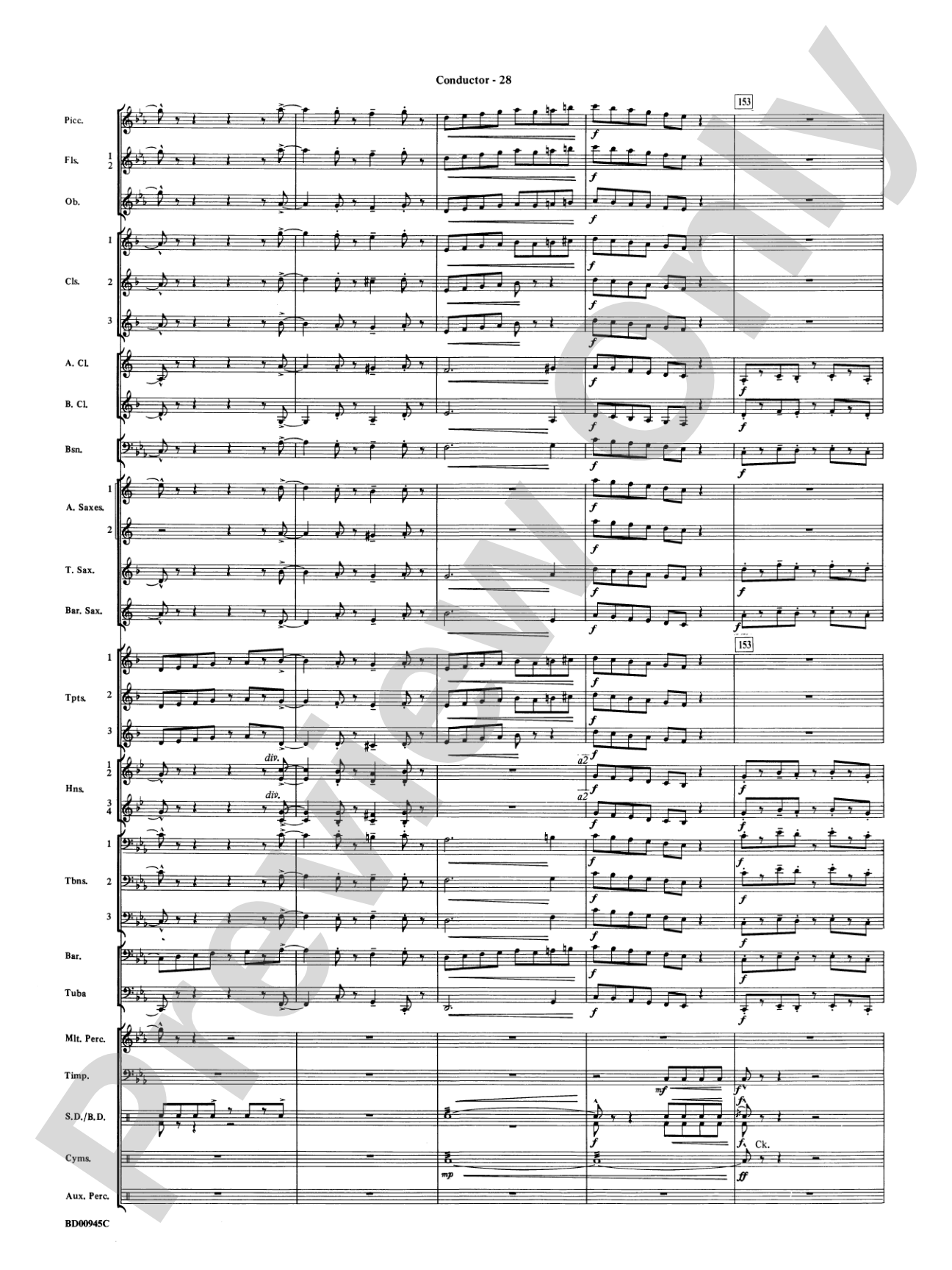 Okeanos: Concert Band Conductor Score & Parts