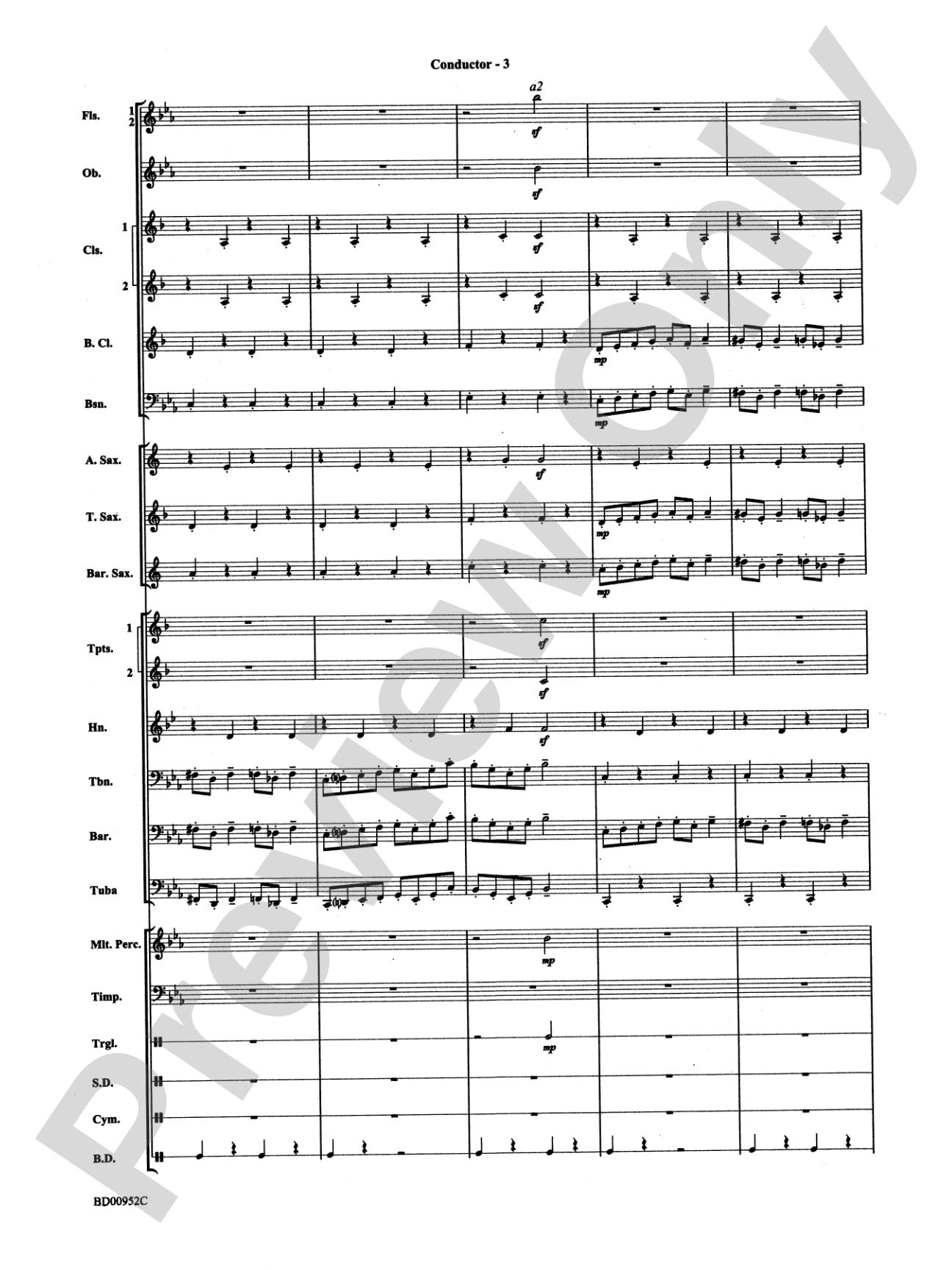 In the Hall of the Mountain King (from Peer Gynt Suite No. 1): Concert Band Conductor Score & Parts