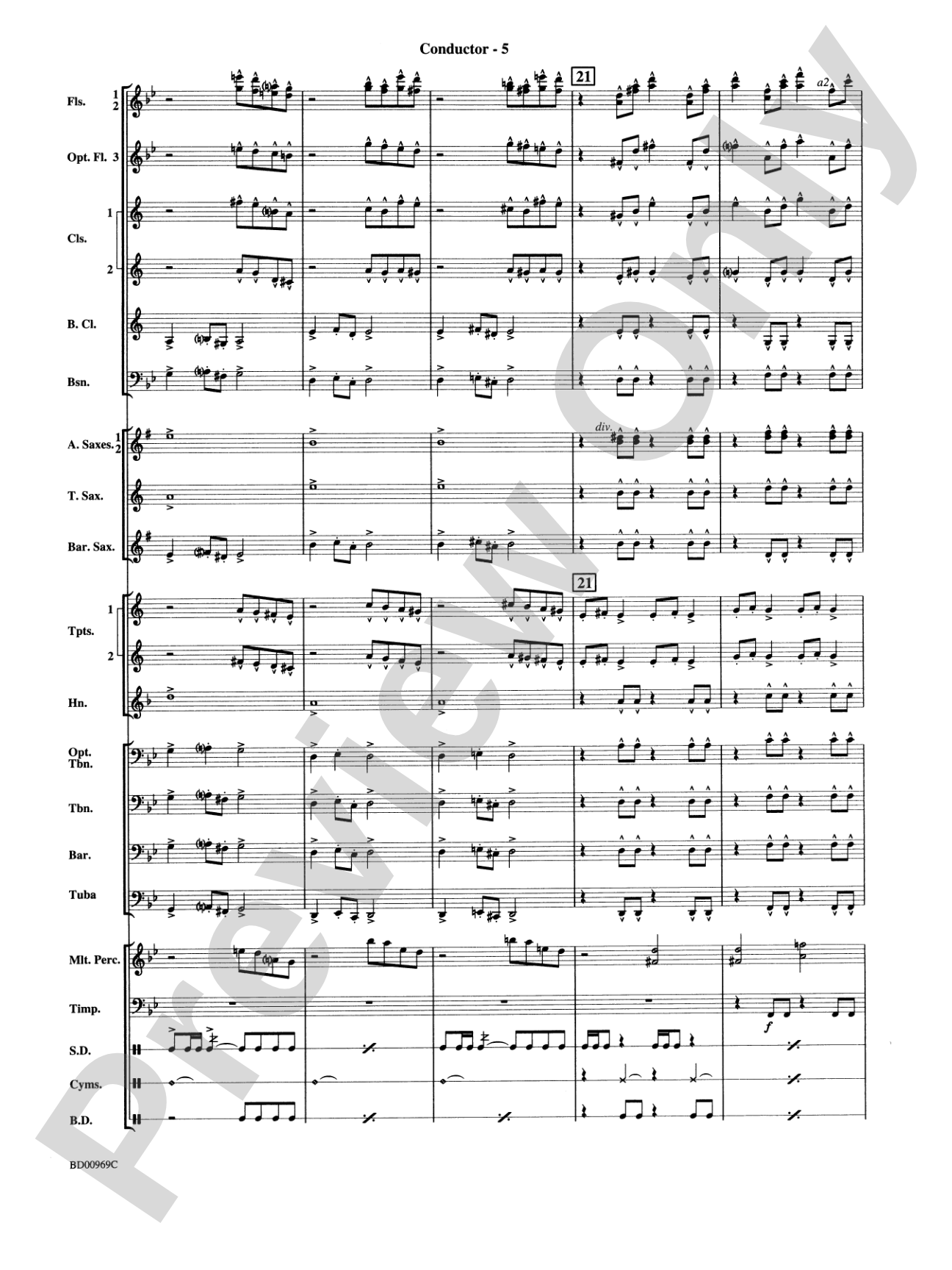 Valdres: Concert Band Conductor Score & Parts
