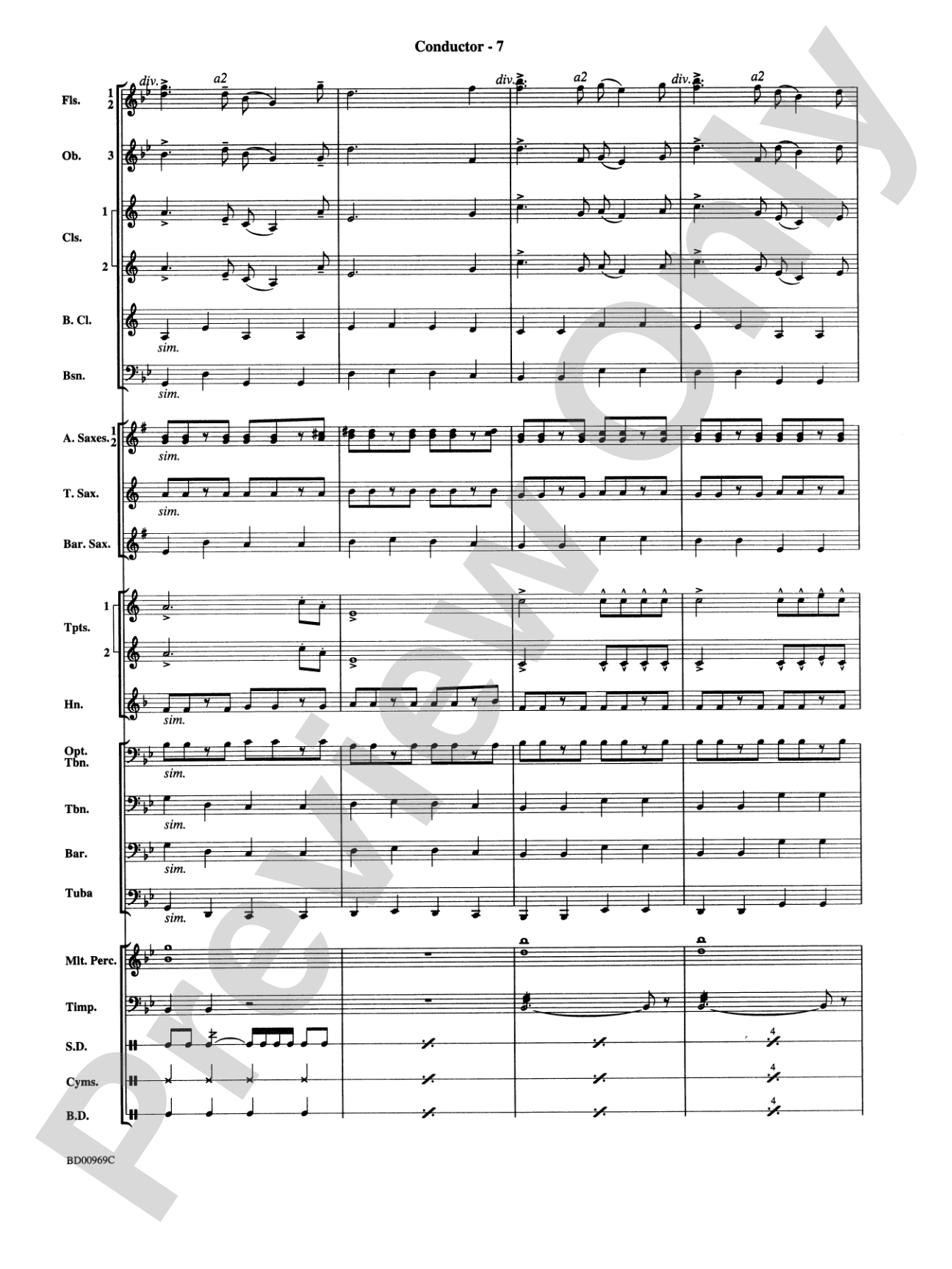 Valdres: Concert Band Conductor Score & Parts