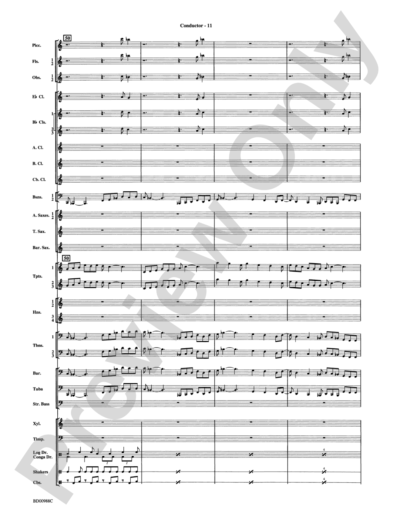 Kilimanjaro: An African Portrait: Concert Band Conductor Score & Parts