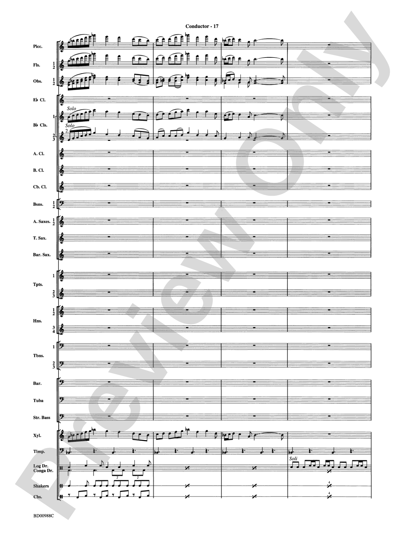 Kilimanjaro: An African Portrait: Concert Band Conductor Score & Parts