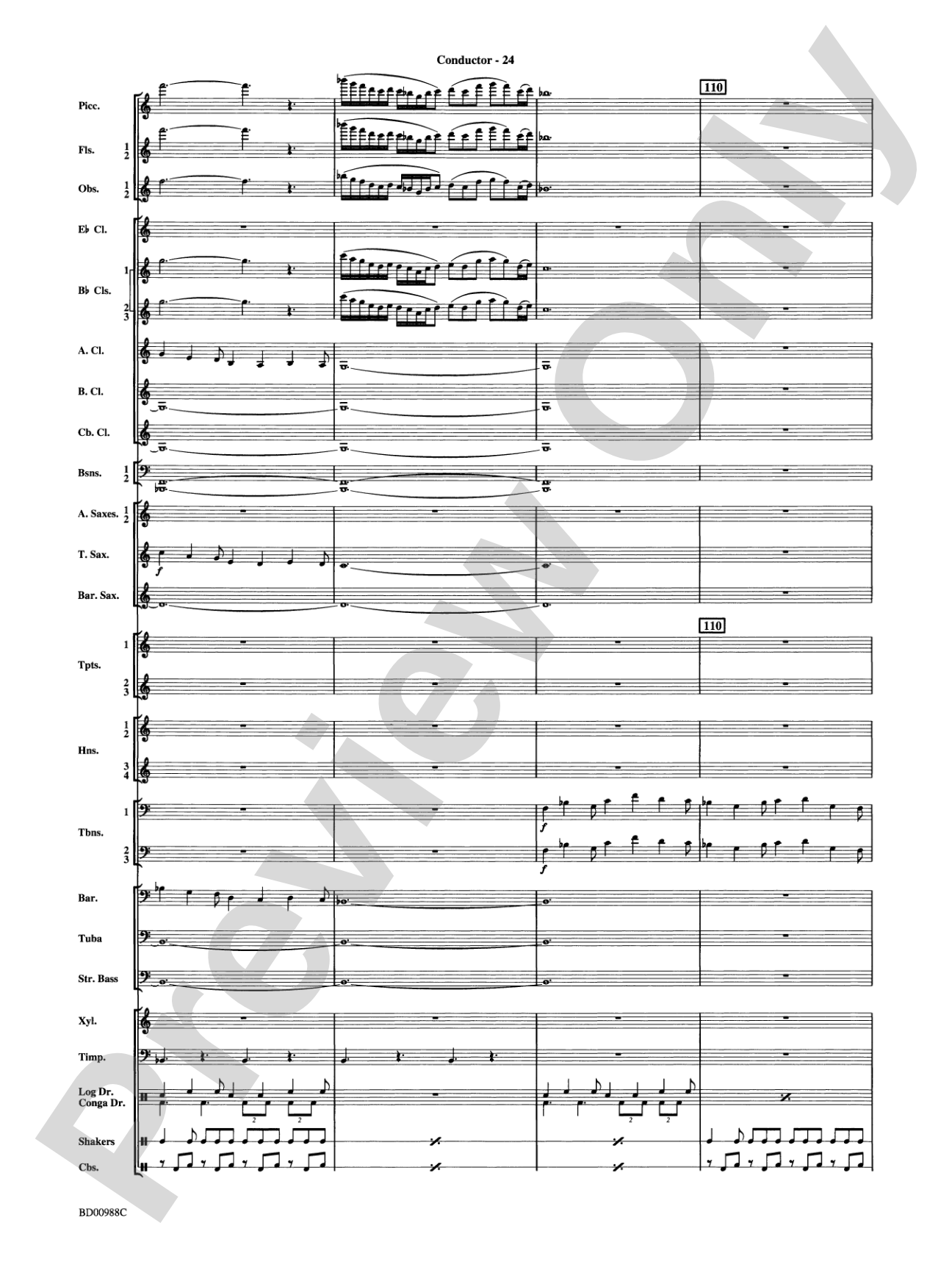 Kilimanjaro: An African Portrait: Concert Band Conductor Score & Parts