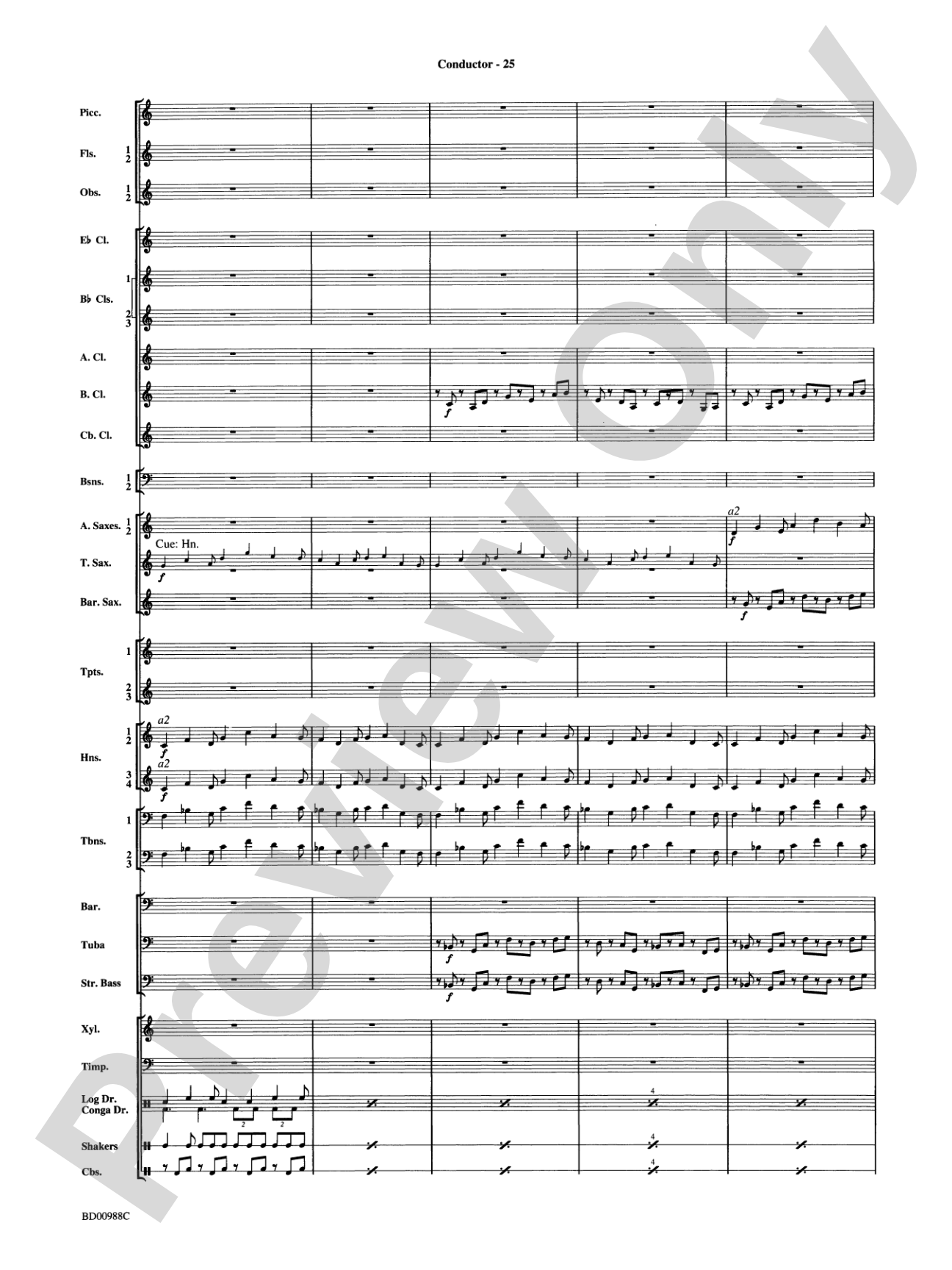 Kilimanjaro: An African Portrait: Concert Band Conductor Score & Parts