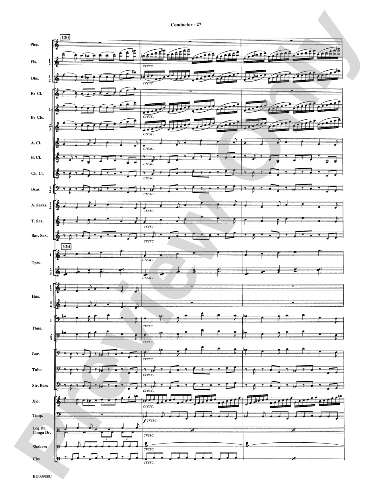 Kilimanjaro: An African Portrait: Concert Band Conductor Score & Parts