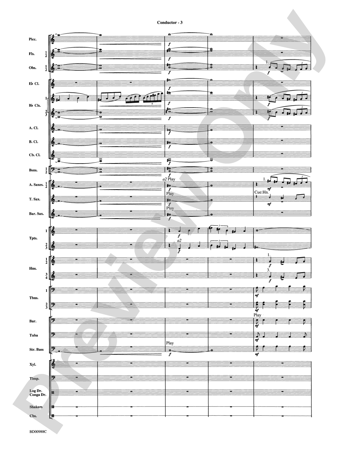 Kilimanjaro: An African Portrait: Concert Band Conductor Score & Parts