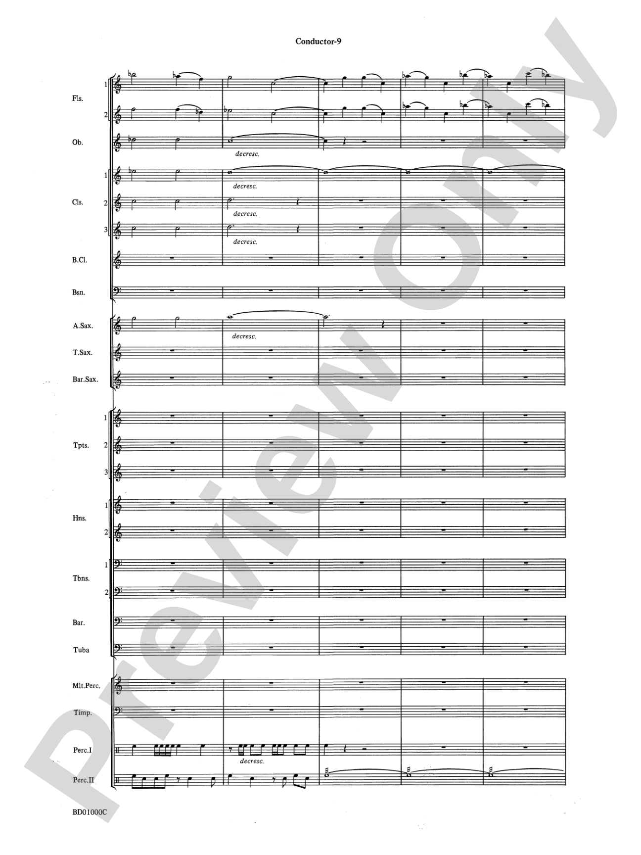 Chant Rituals: Concert Band Conductor Score & Parts