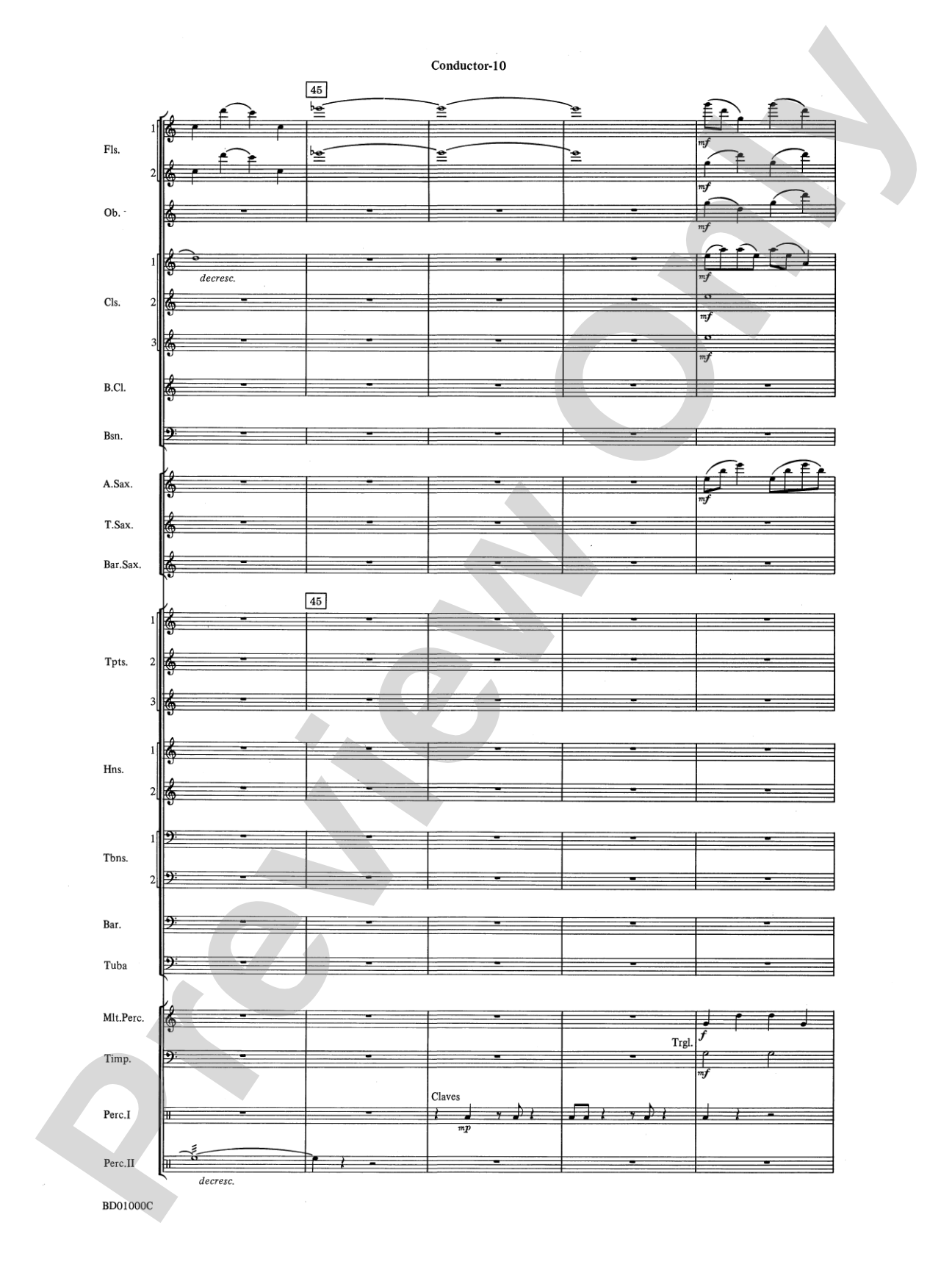 Chant Rituals: Concert Band Conductor Score & Parts