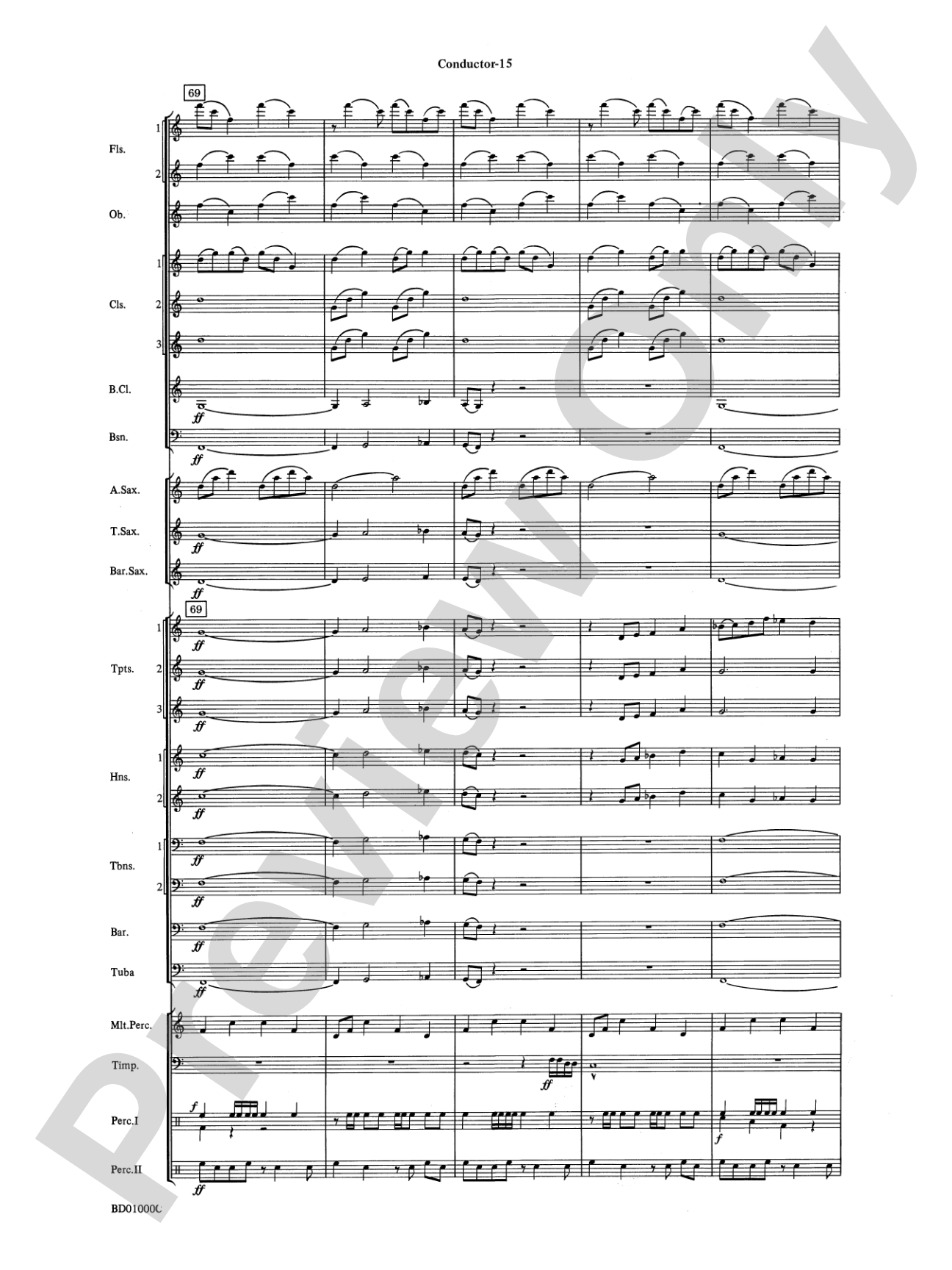 Chant Rituals: Concert Band Conductor Score & Parts