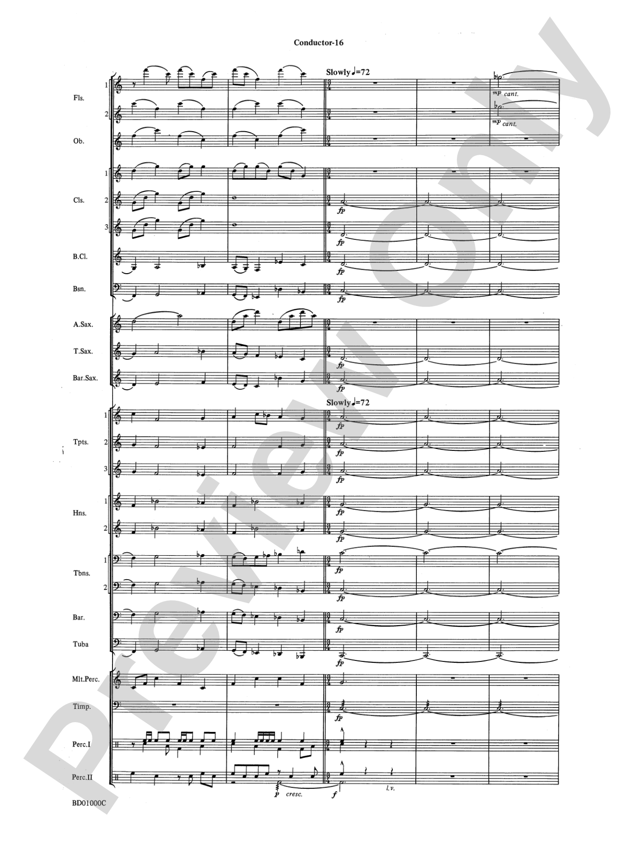 Chant Rituals: Concert Band Conductor Score & Parts